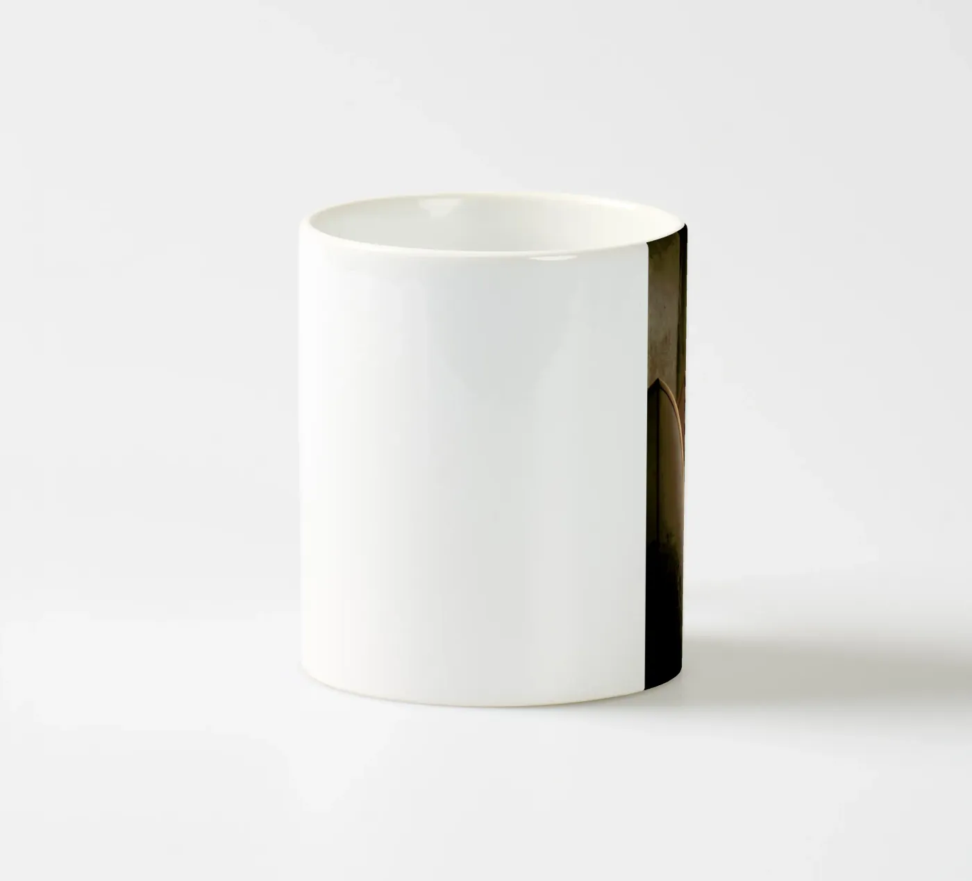 Deus ceramic mug by Shot By Clint
