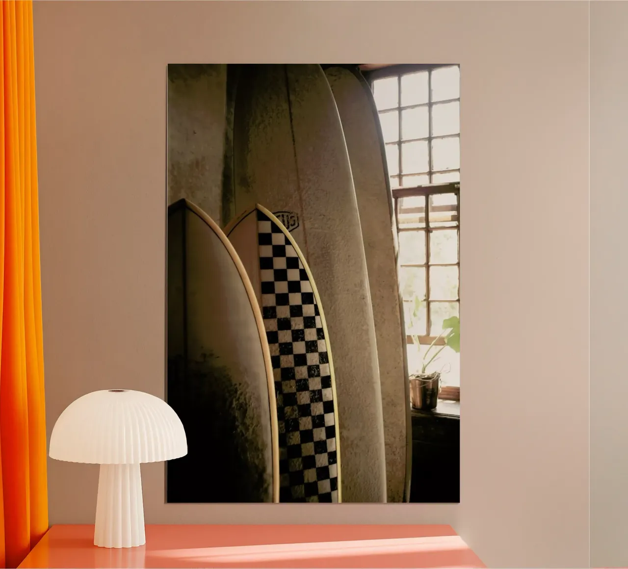 Deus poster con telaio in legno da Shot By Clint
