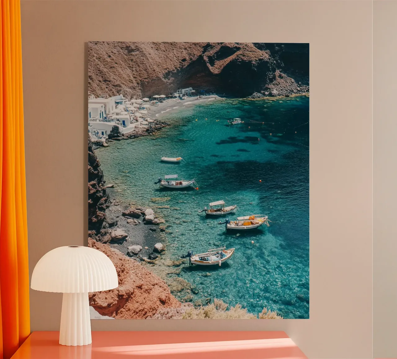 Vibrazioni di Santorini plexiglass da PhotoVibe Decor