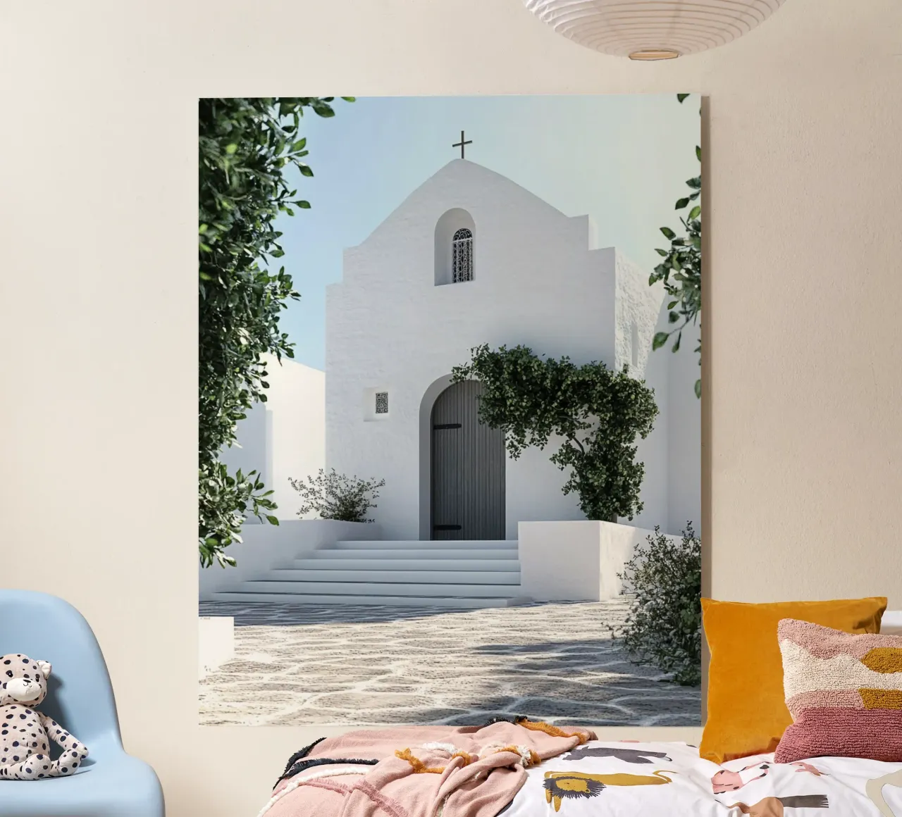 Vibrazioni di Santorini plexiglass da PhotoVibe Decor