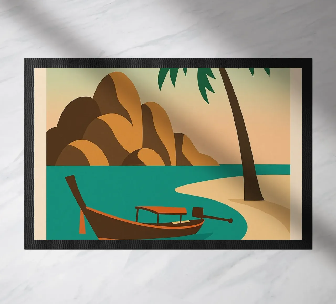 Fuga tropicale a Koh Tao - L'isola tailandese zerbino da JETLAG | affiches voyage