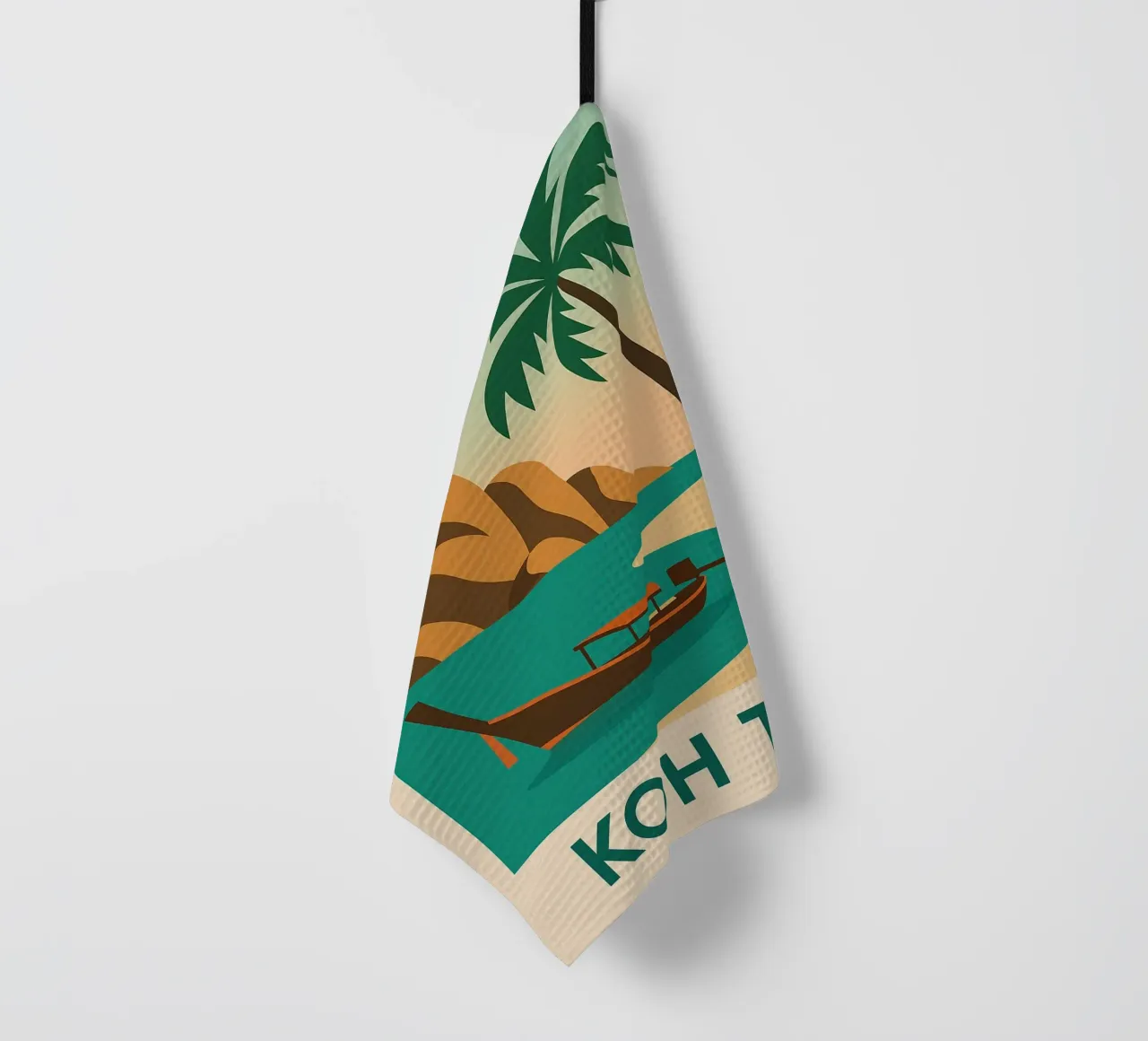 Fuga tropicale a Koh Tao - L'isola tailandese canovaccio da cucina da JETLAG | affiches voyage