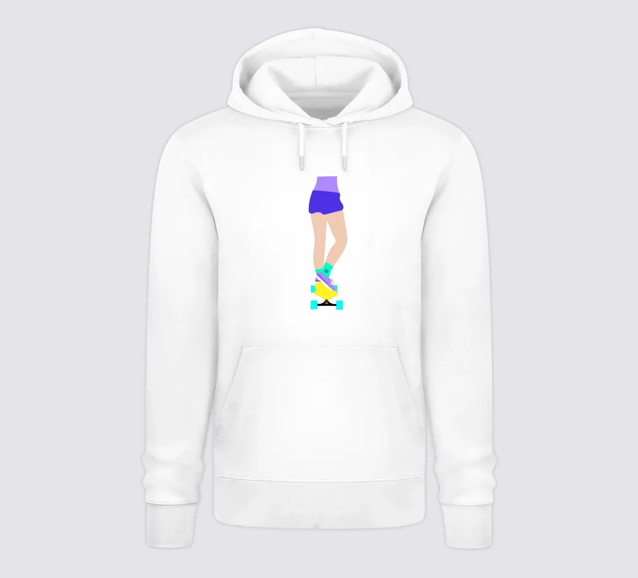 GRLS PWR. felpa con cappuccio da FRICKE DESIGN