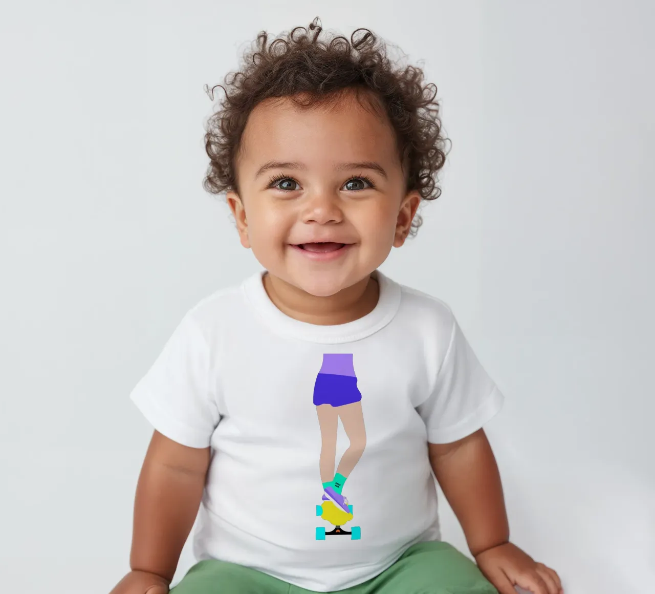 GRLS PWR. maglietta neonato da FRICKE DESIGN
