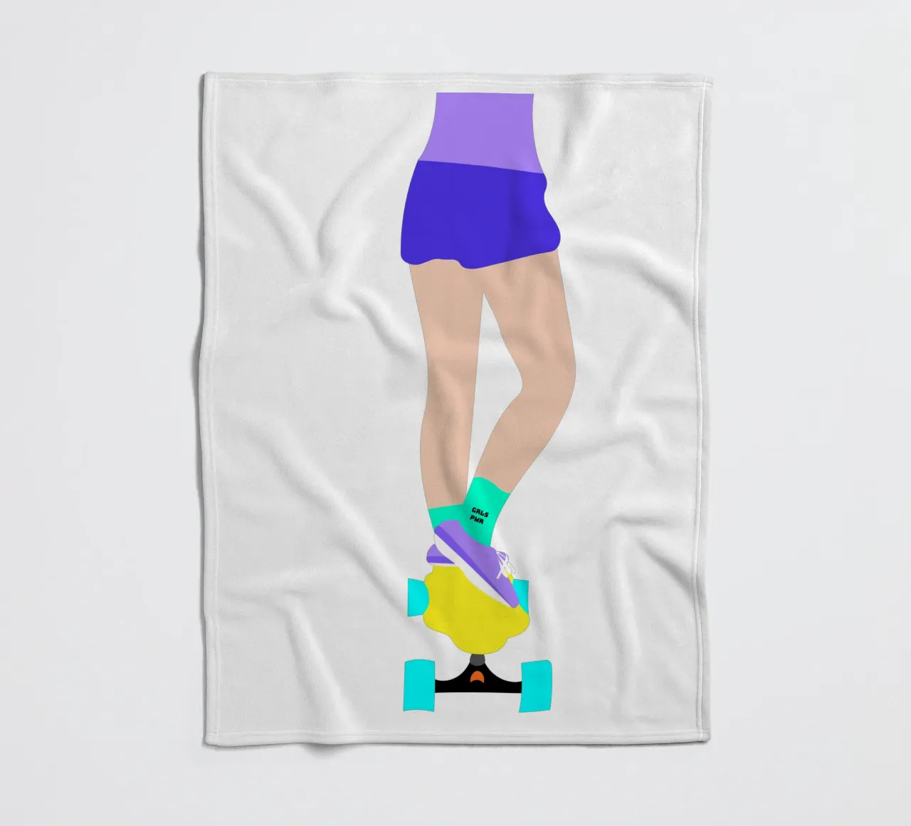 GRLS PWR. coperta in pile da FRICKE DESIGN
