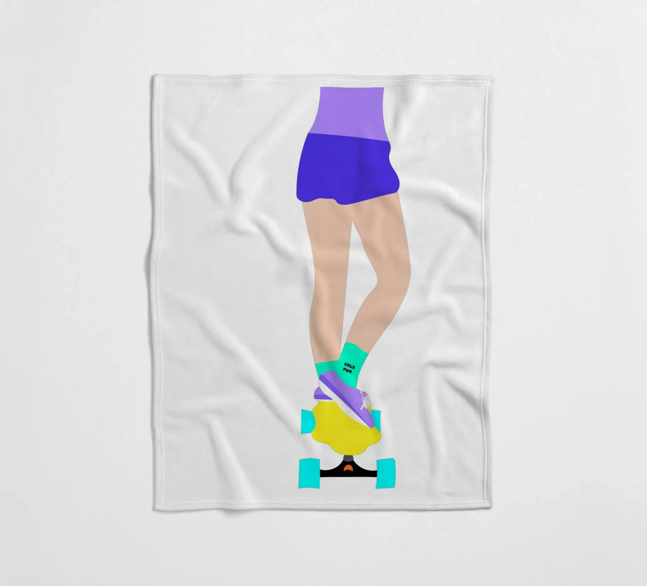 GRLS PWR. coperta in pile da FRICKE DESIGN