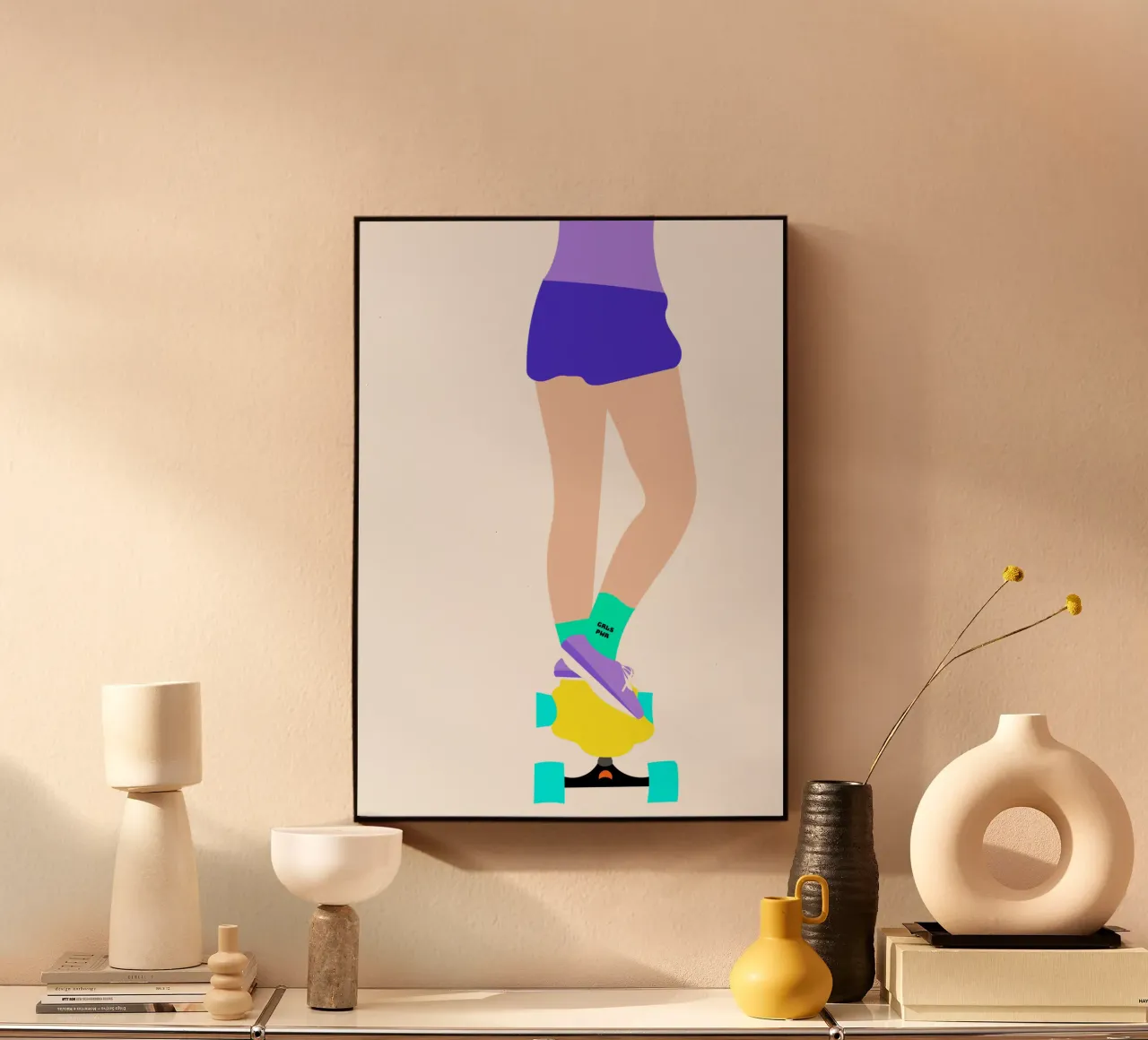 GRLS PWR. plexiglass da FRICKE DESIGN