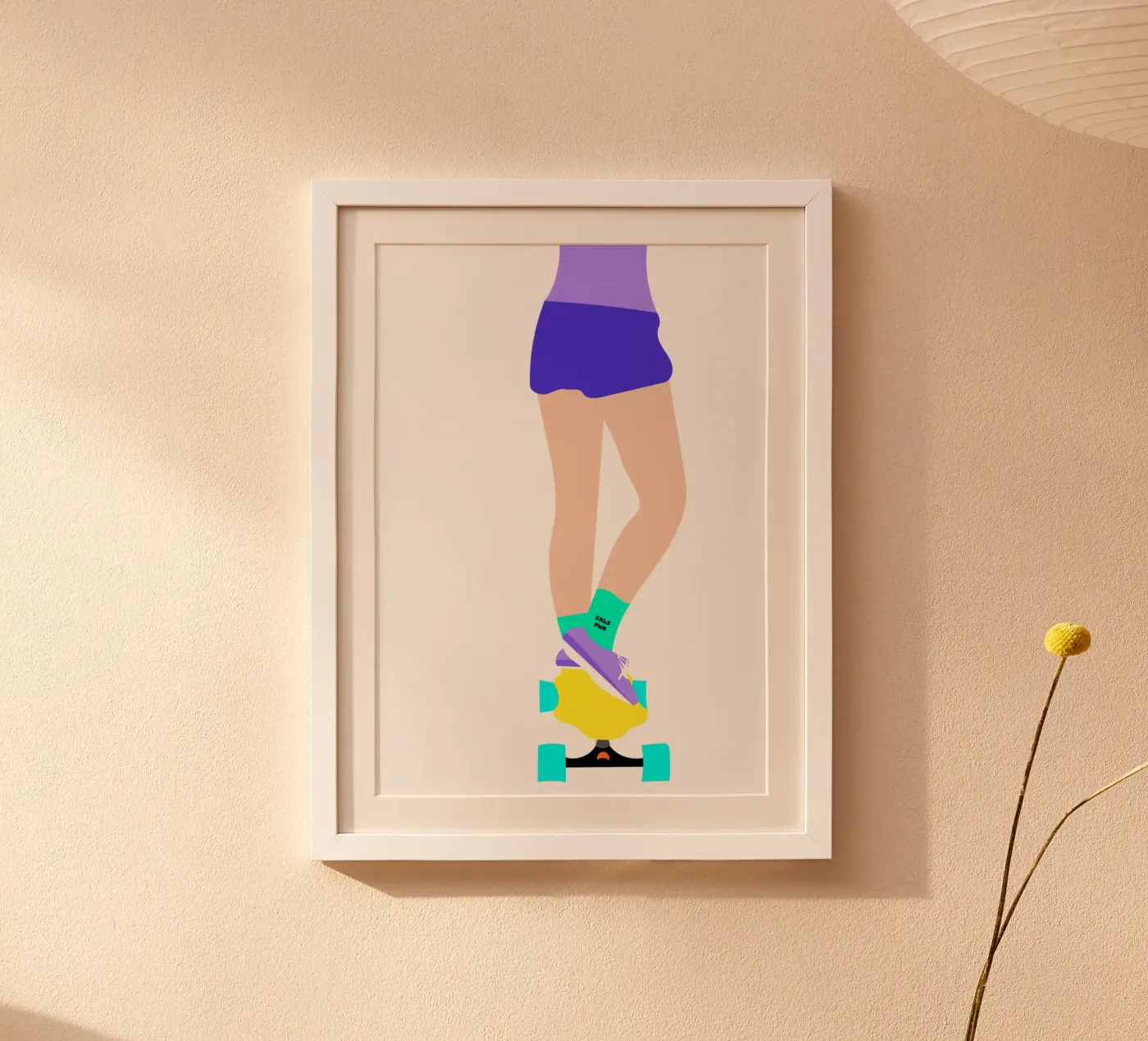 GRLS PWR poster da FRICKE DESIGN