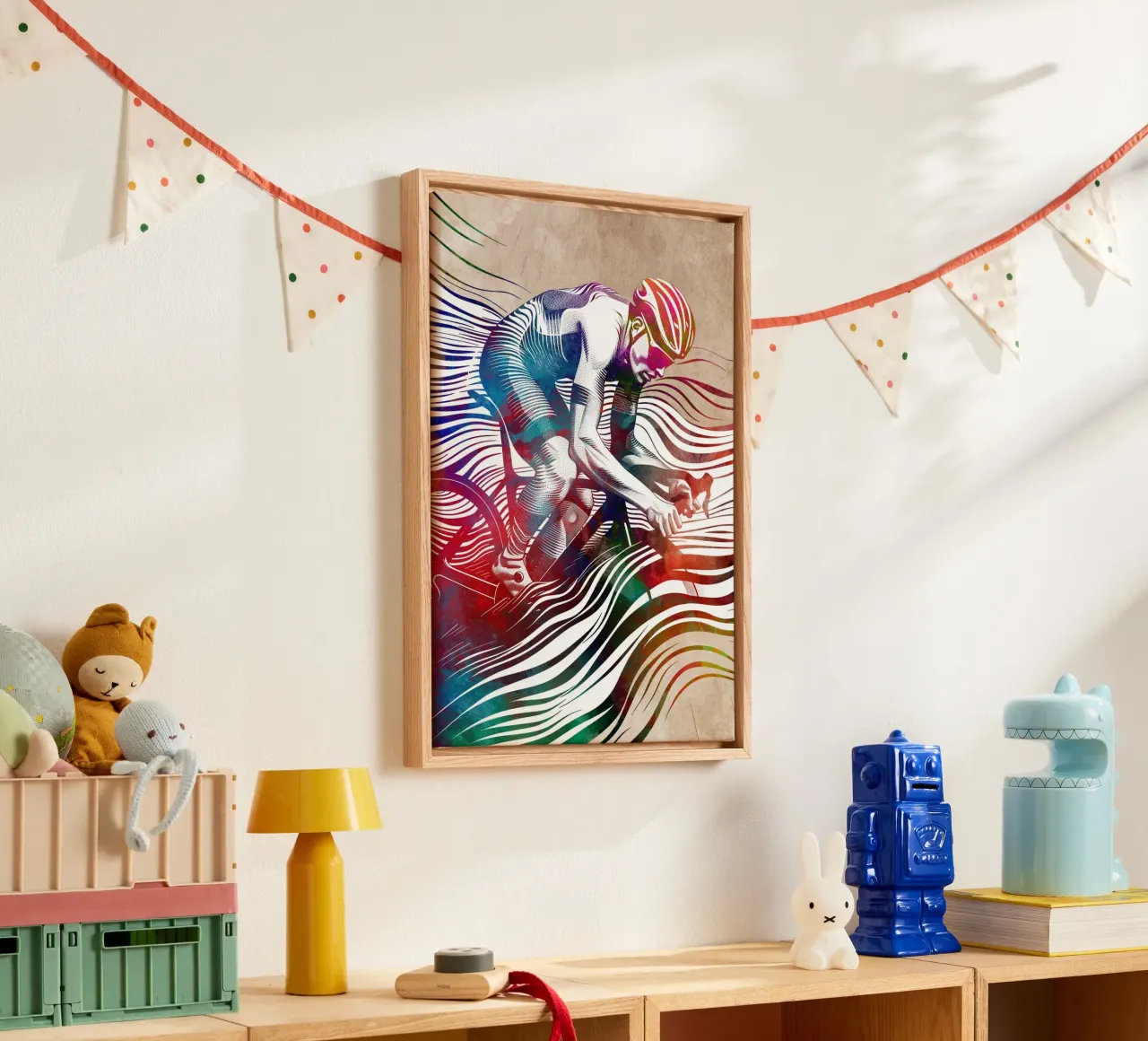Radsport Kunst Leinwand von SPORT