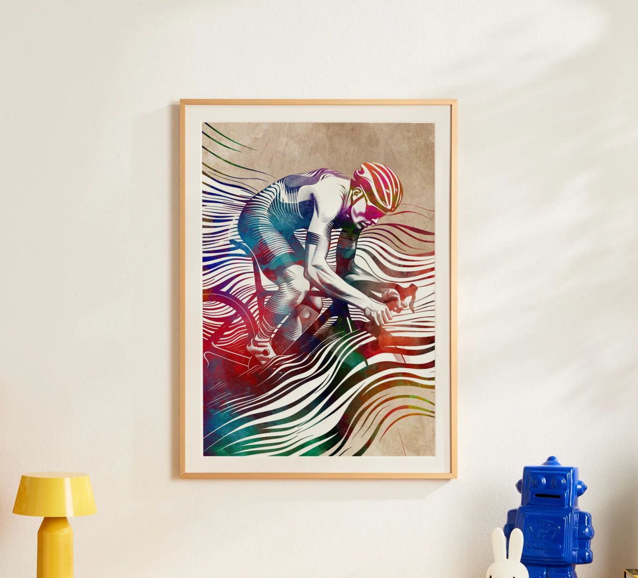 Cycling sport art poster by SPORT