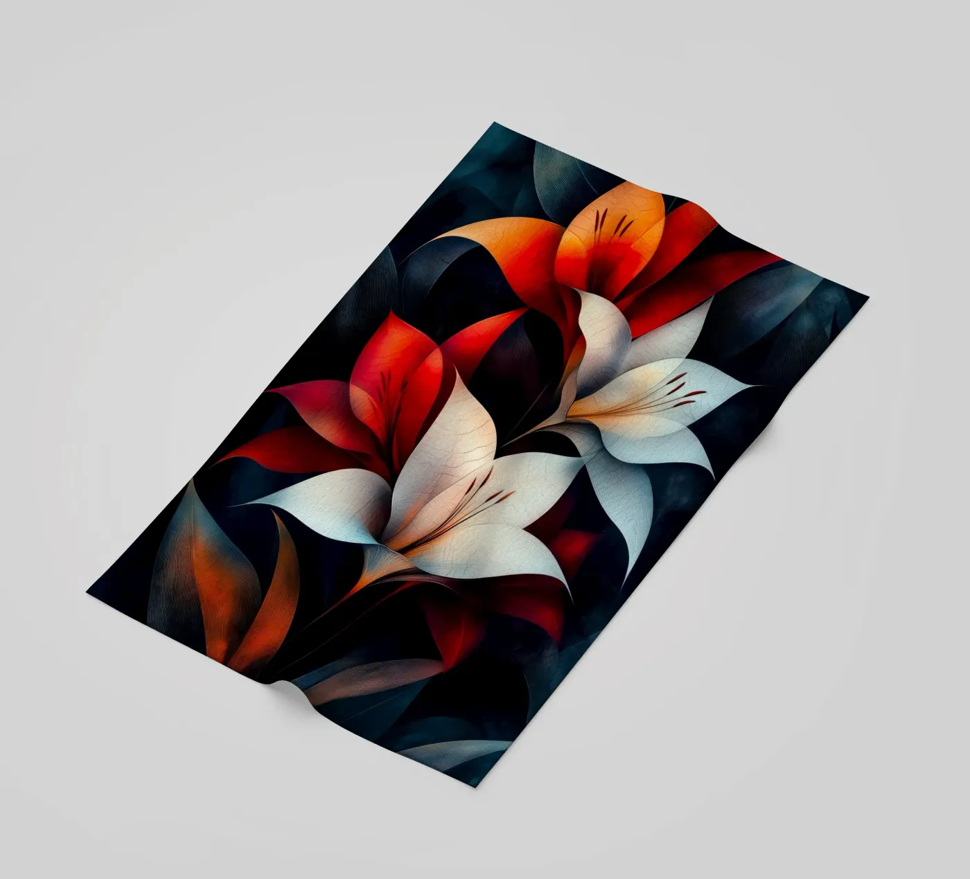 Lily strandhanddoek van Justyna Jaszke JBJart