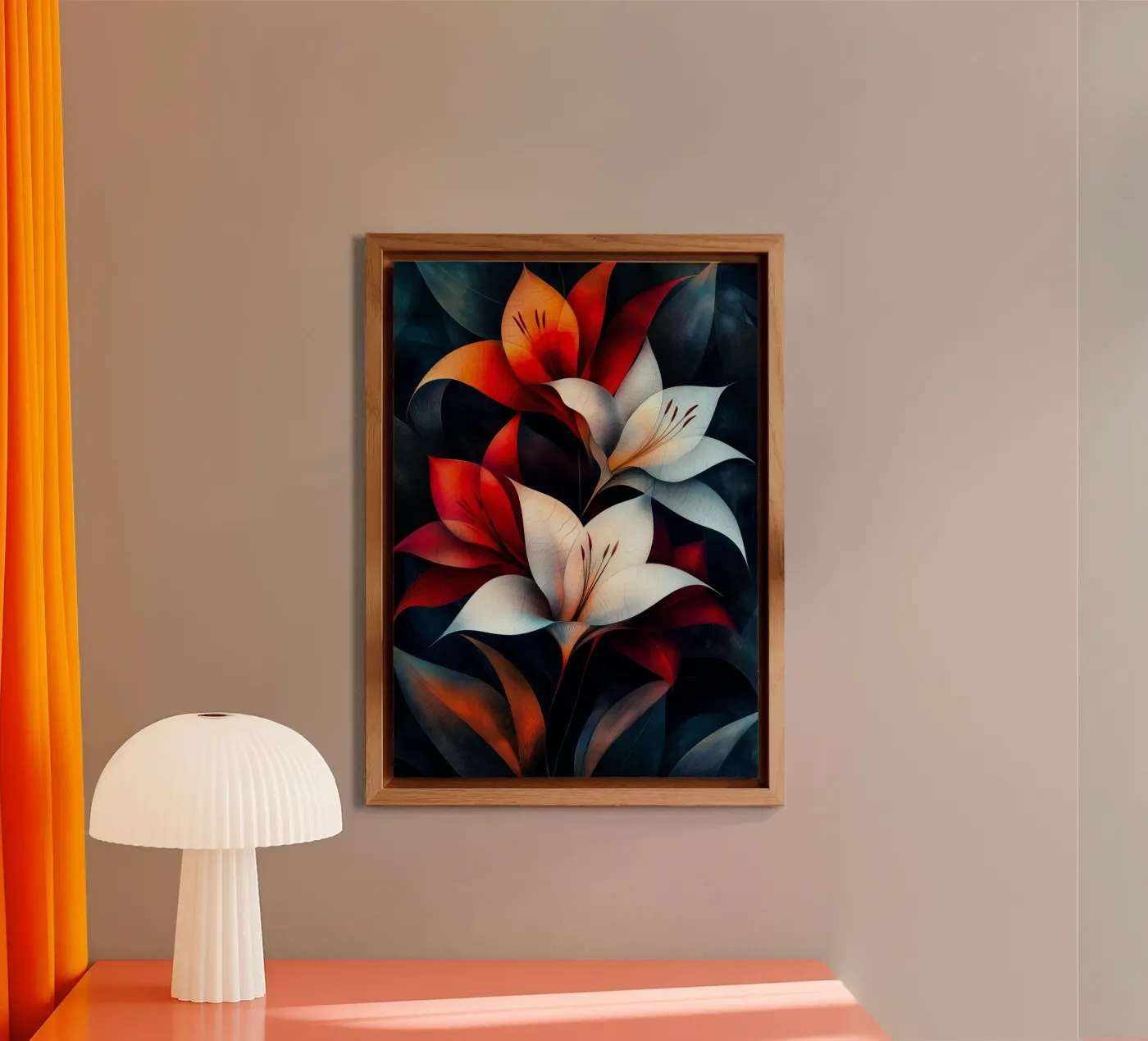 Lily forex plate by Justyna Jaszke JBJart