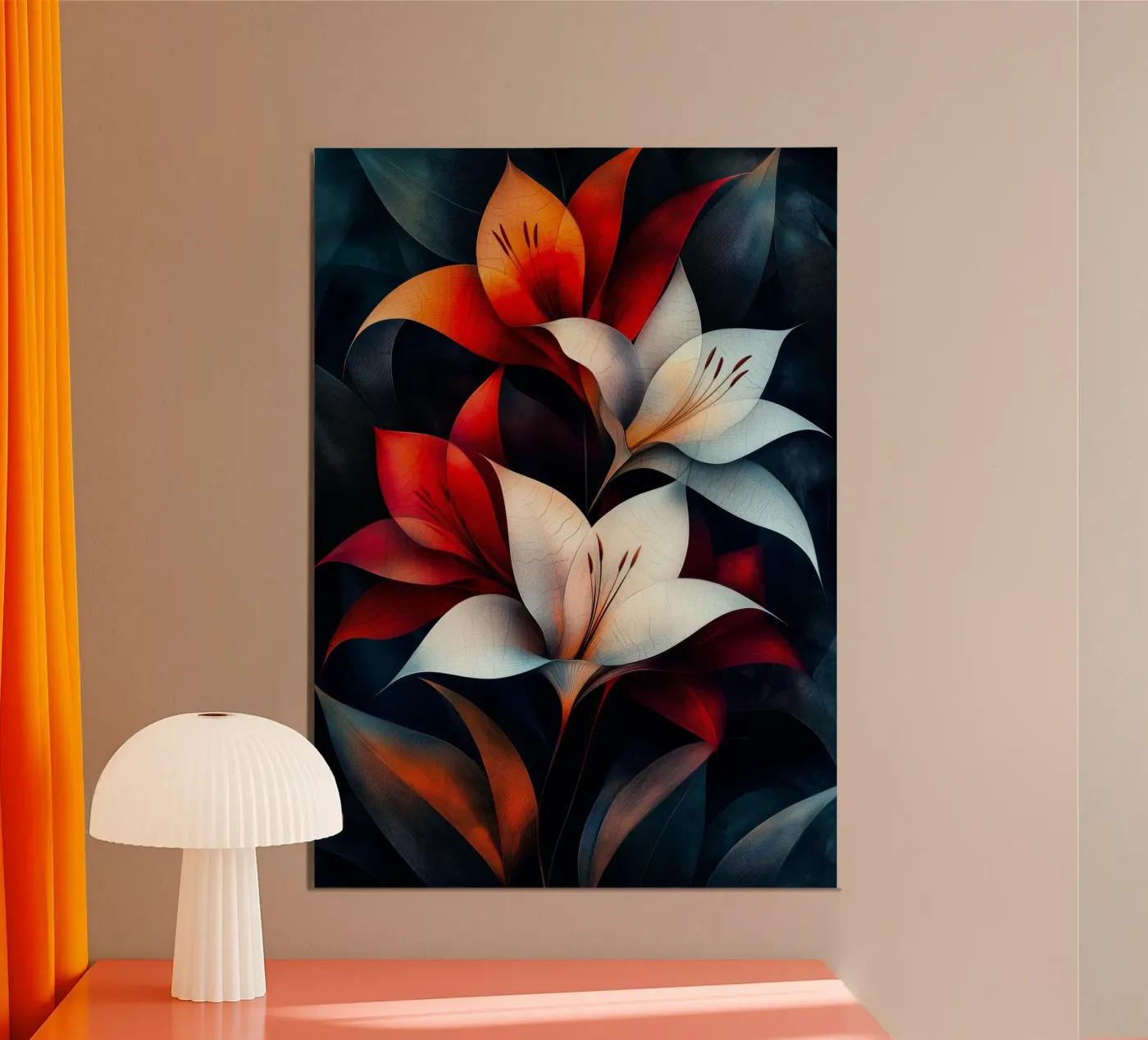 Lily forex plate by Justyna Jaszke JBJart