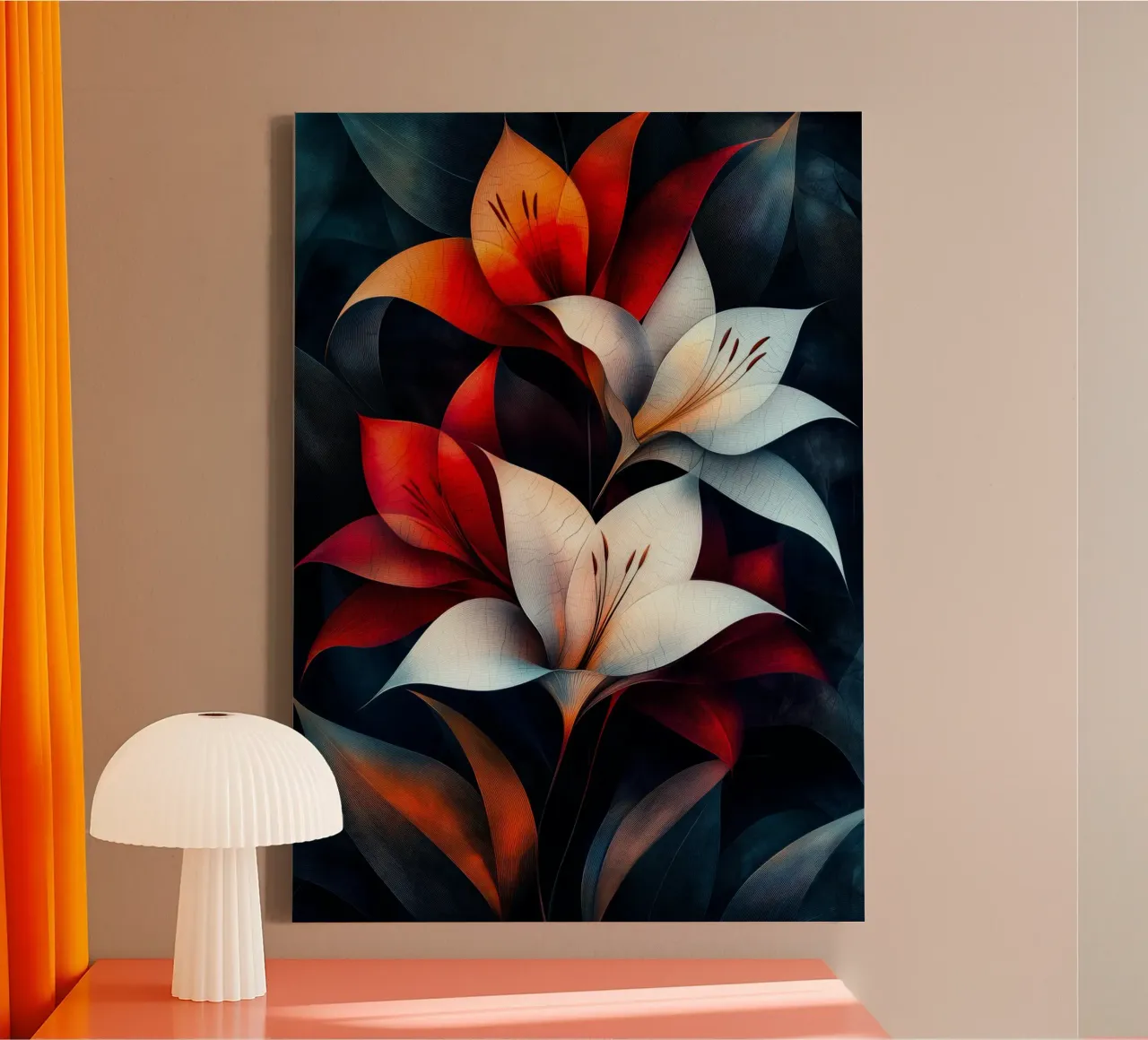 Giglio tela da Justyna Jaszke JBJart