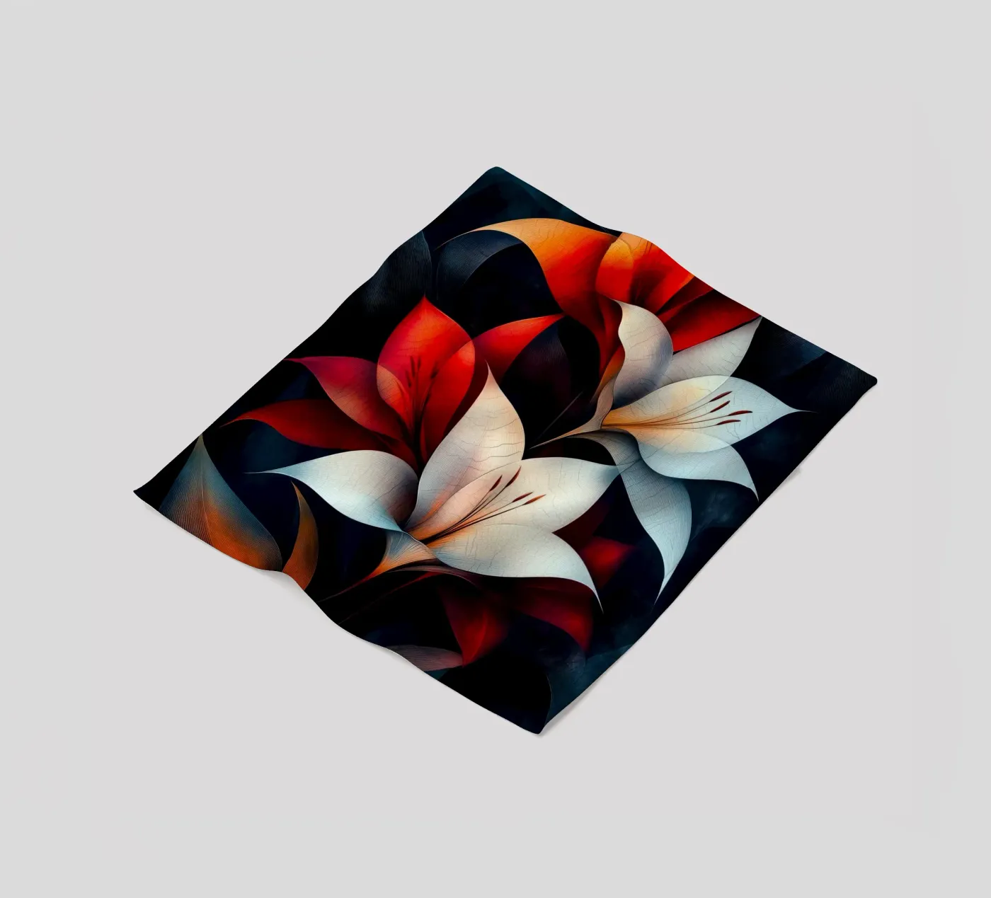 Lily Fleecedecke von Justyna Jaszke JBJart