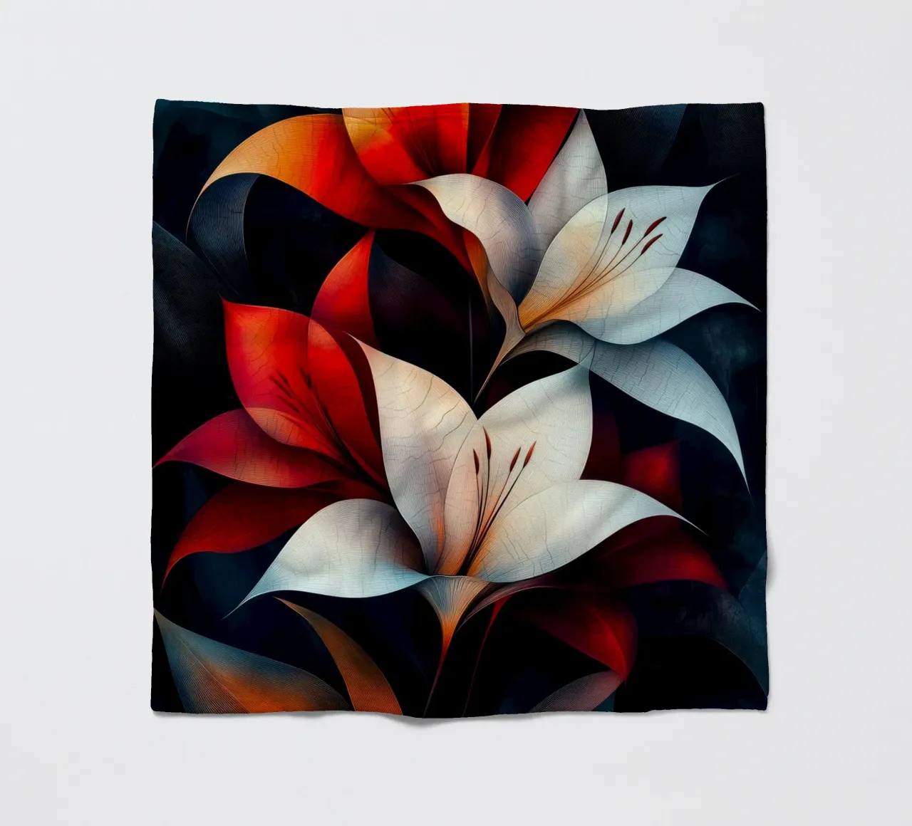 Lily Fleecedecke von Justyna Jaszke JBJart