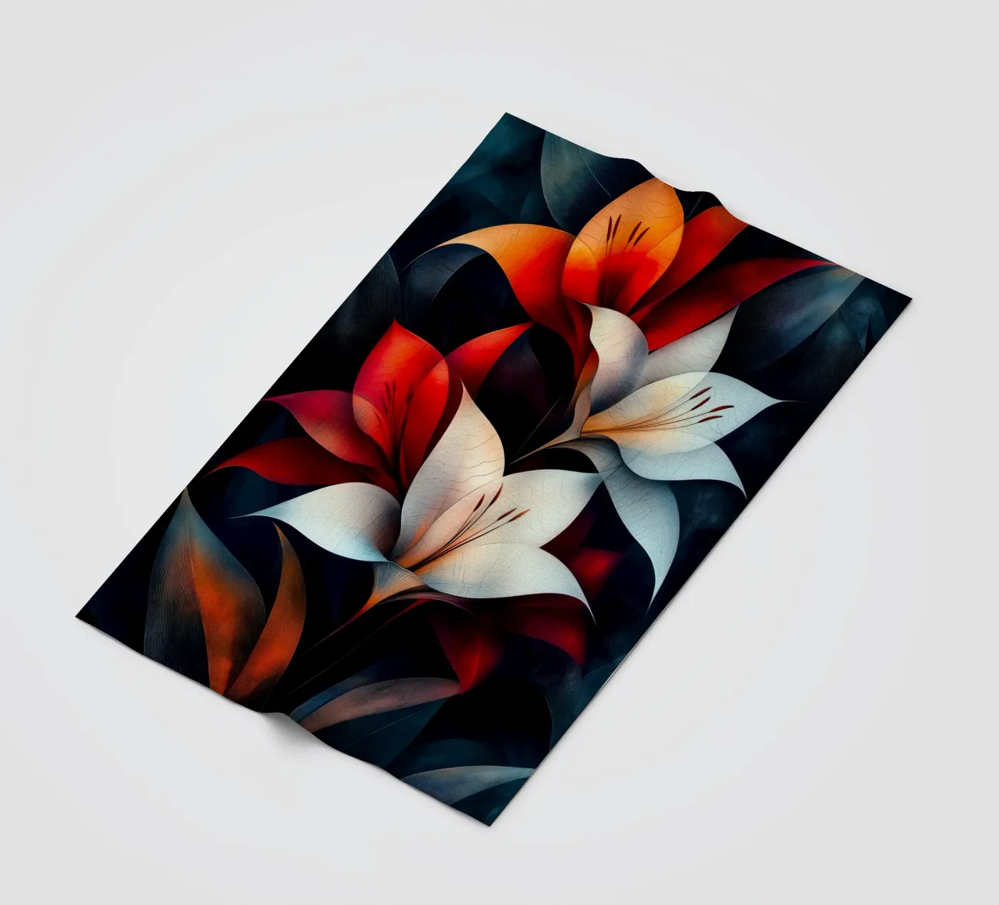 Lily Fleecedecke von Justyna Jaszke JBJart