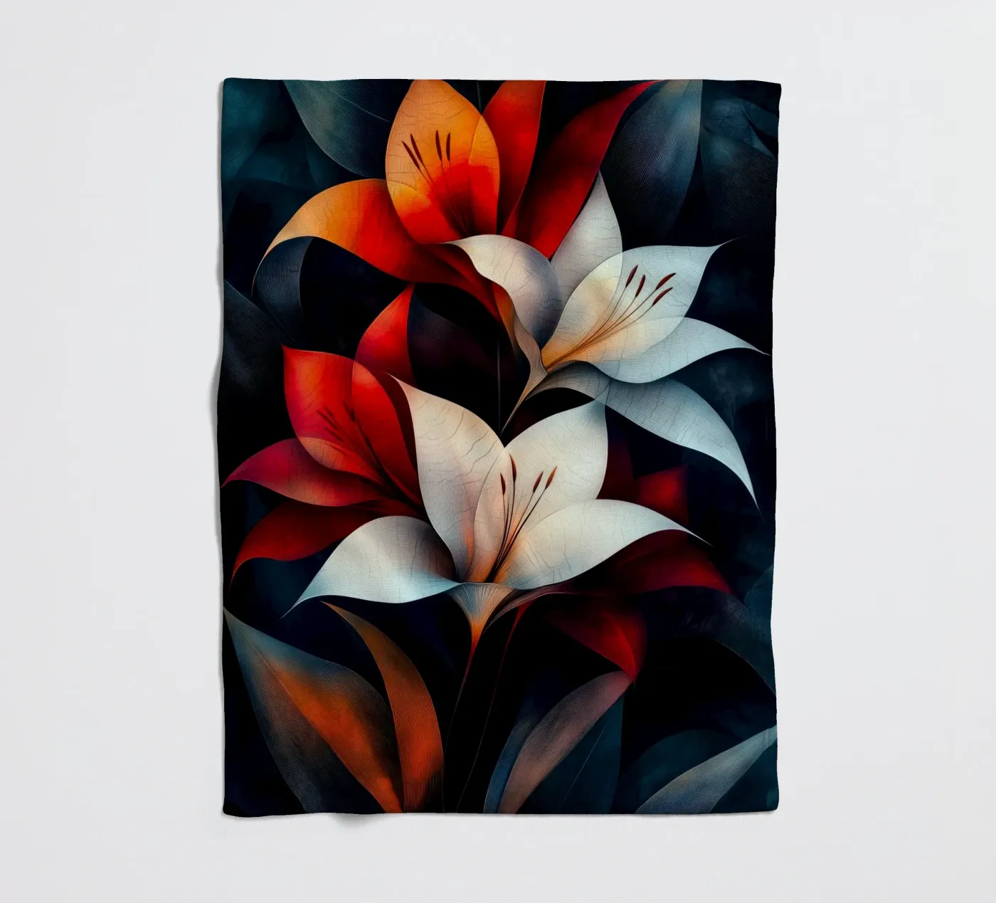 Lily Fleecedecke von Justyna Jaszke JBJart