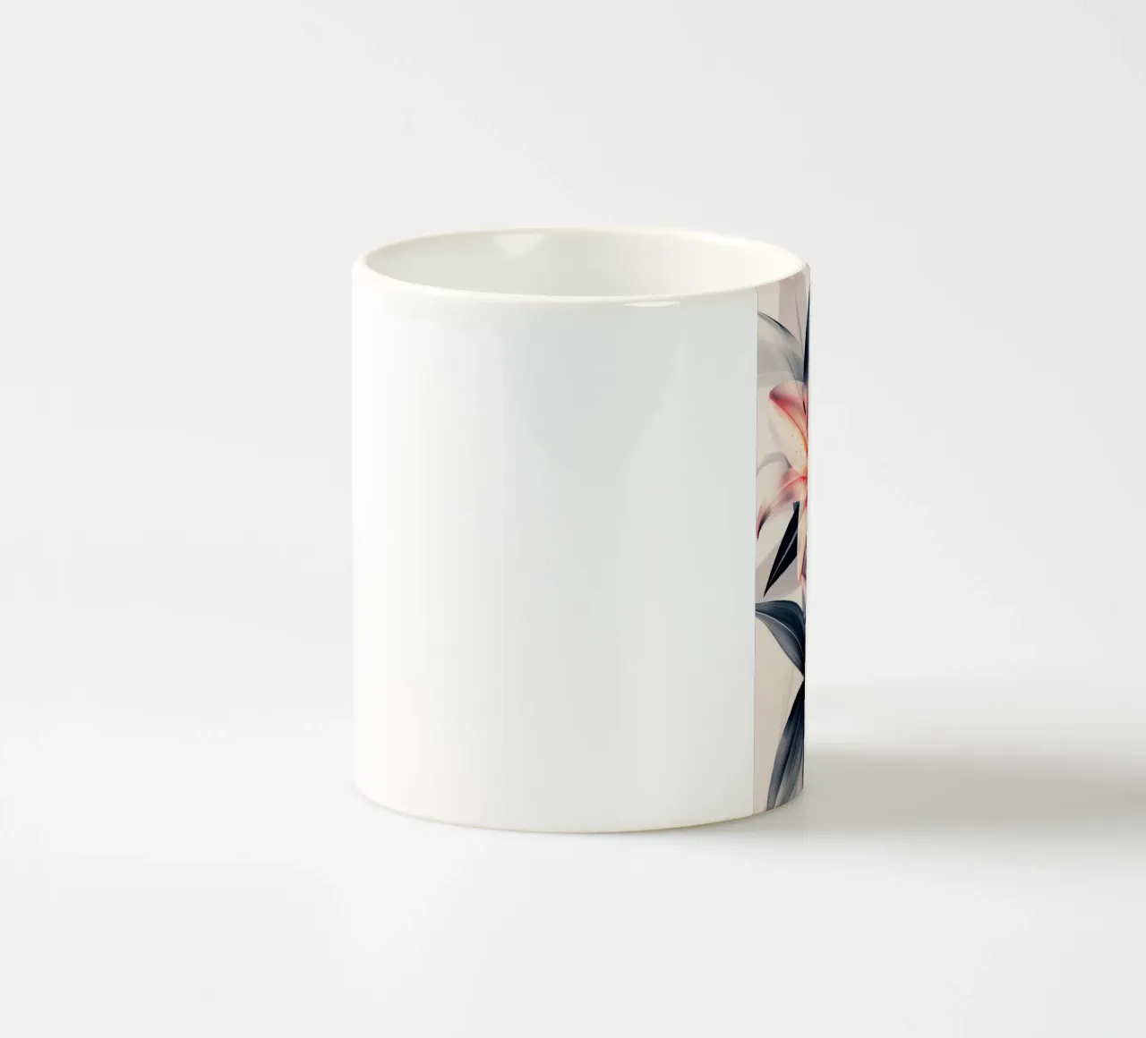 Fiori di giglio tazza in ceramica da Justyna Jaszke JBJart