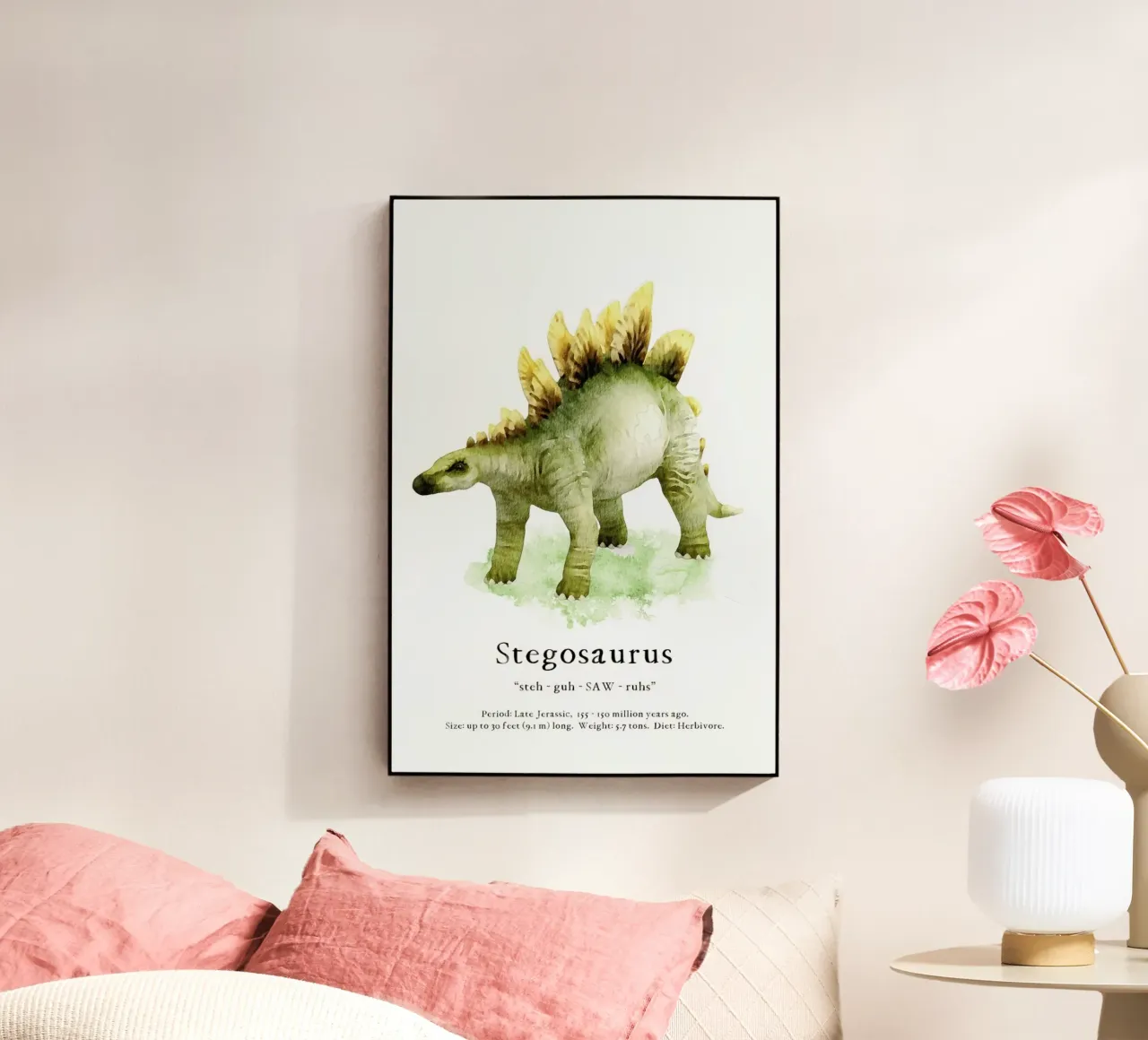 Stegosaurus plexiglass da Lila & Lola