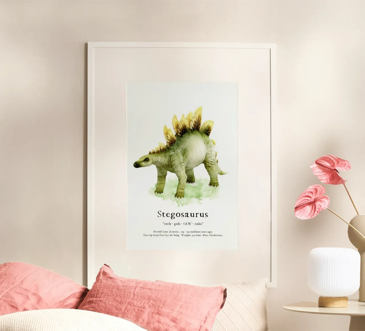 Stegosaurus poster da Lila & Lola
