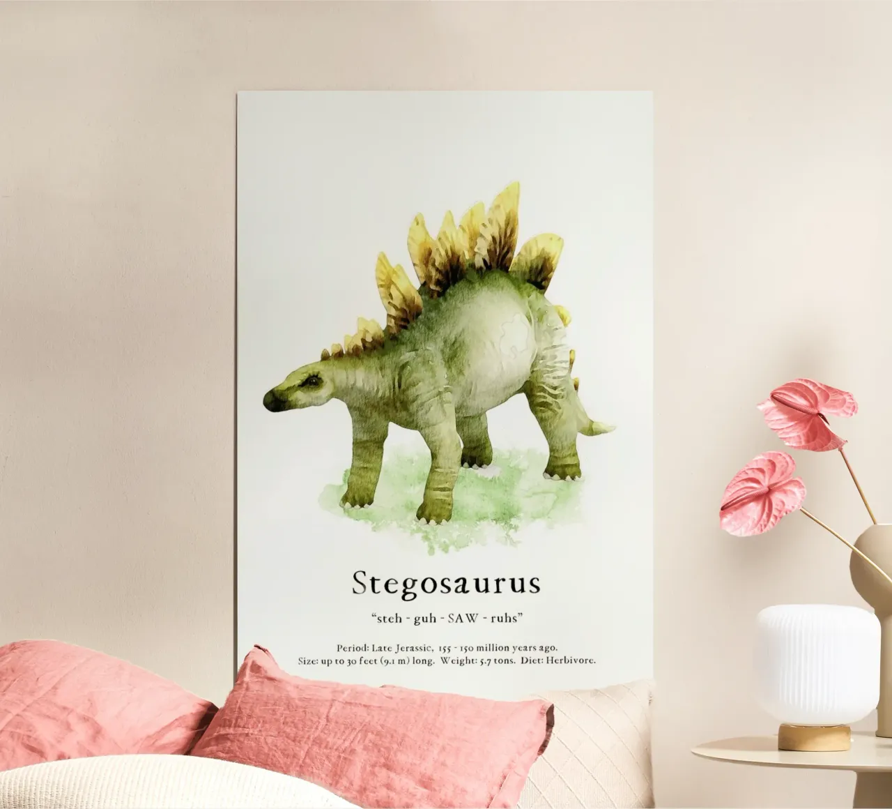 Stegosaurus poster da Lila x Lola