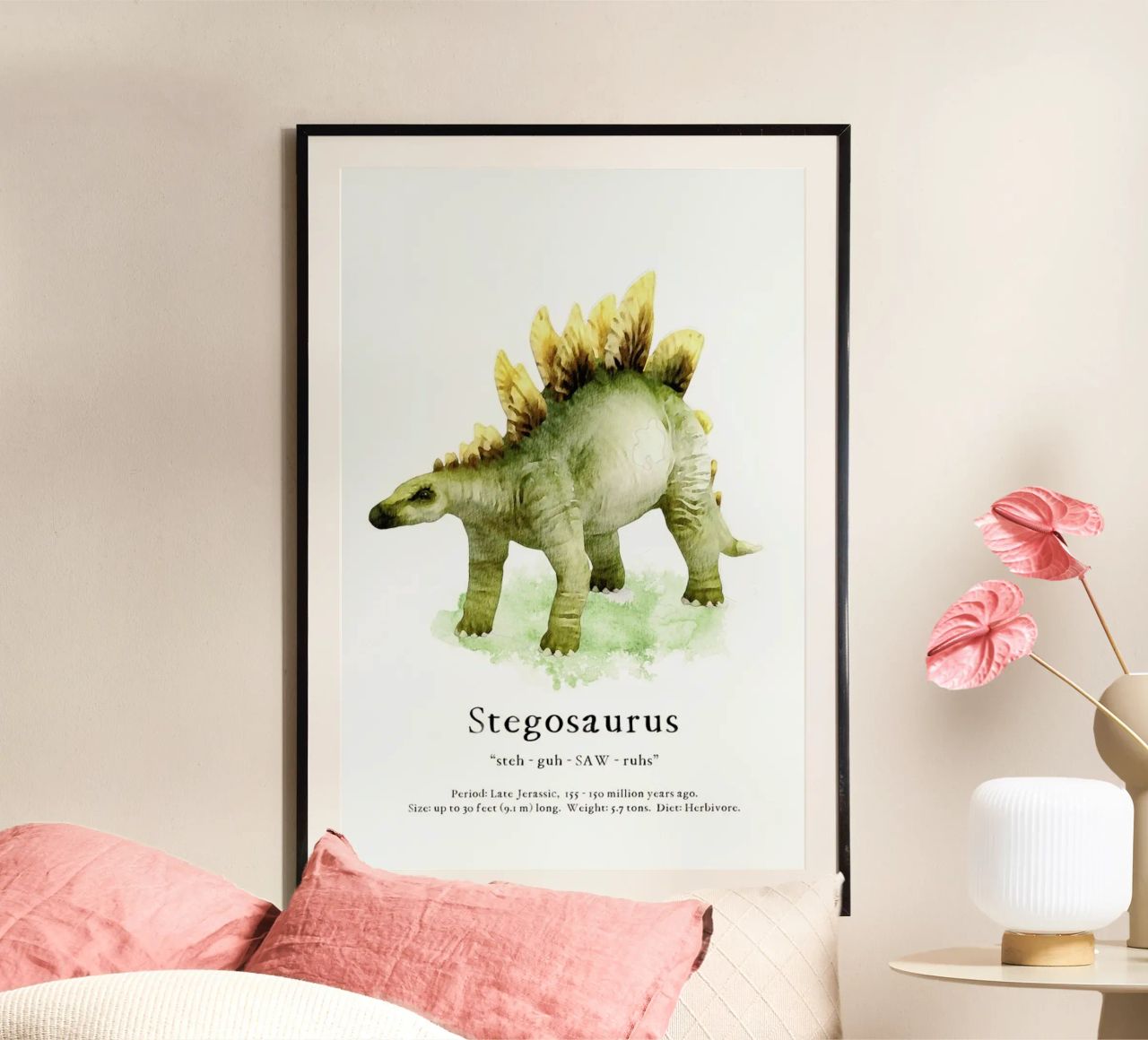 Stegosaurus poster de Lila x Lola
