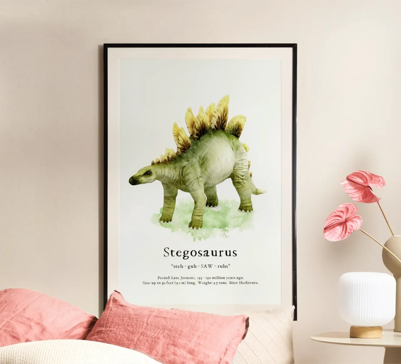 Stegosaurus poster da Lila & Lola