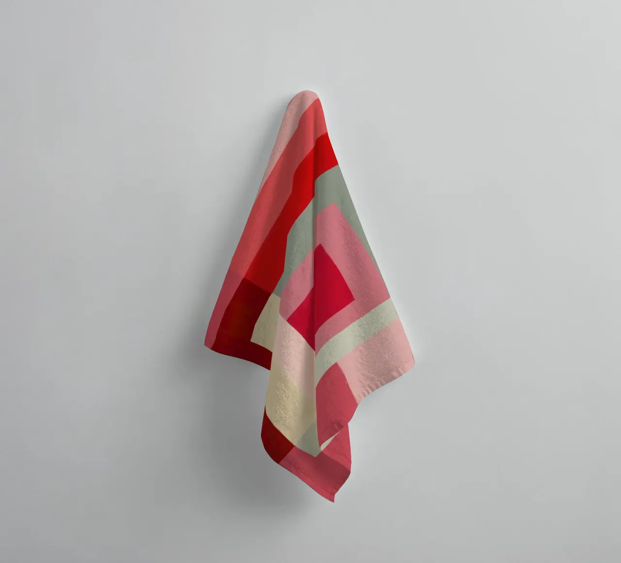 Ode to the Rectangle | Abstract Painting towel by Autofocus