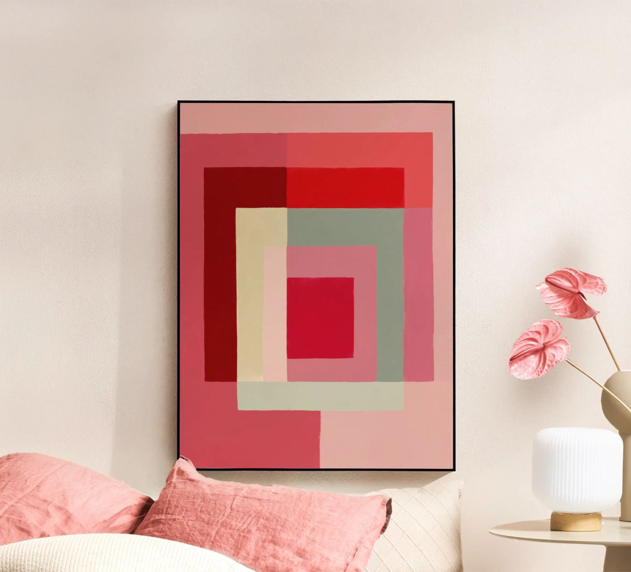 Ode al rettangolo | Pittura astratta plexiglass da Autofocus