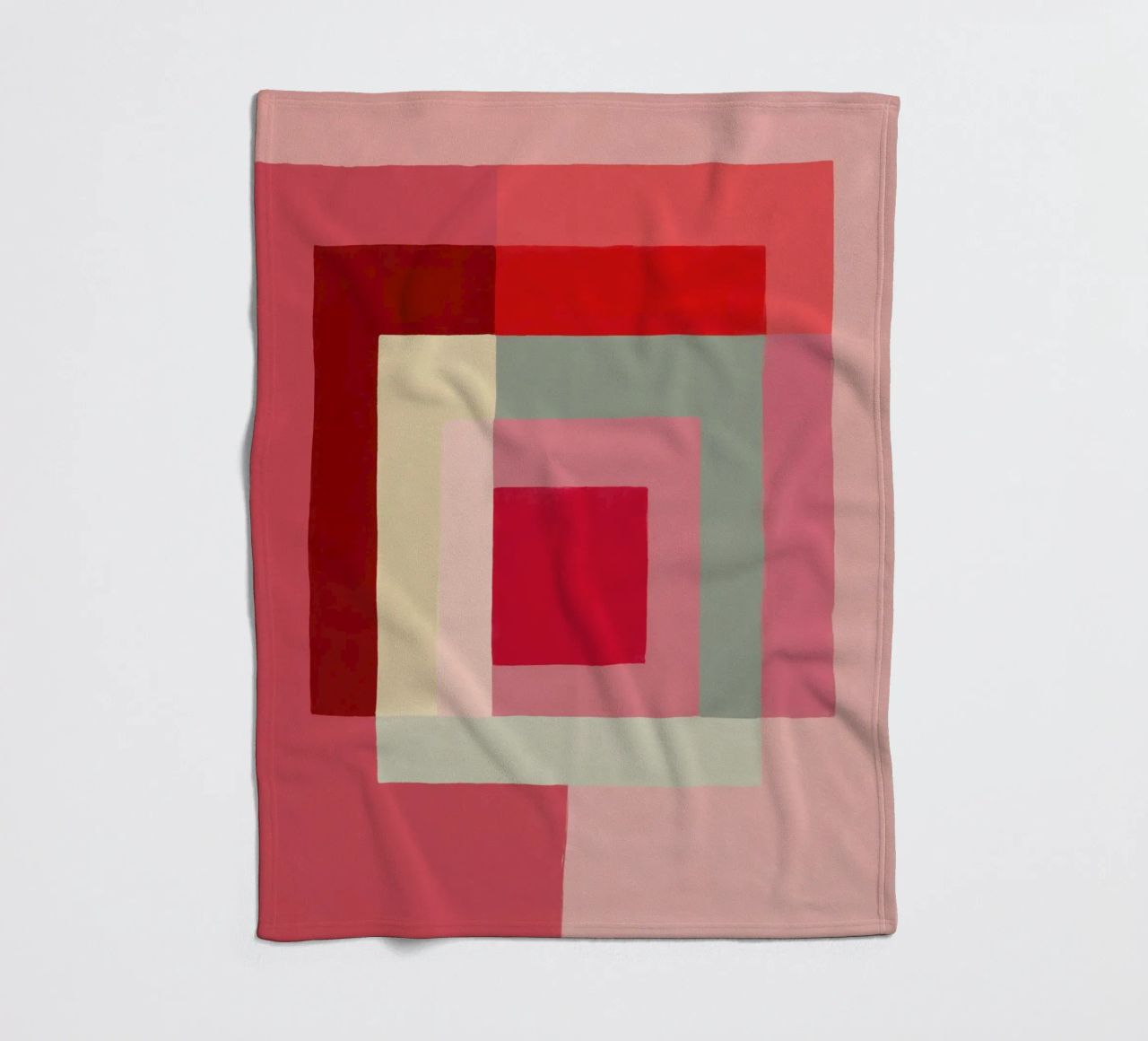 Ode al rettangolo | Pittura astratta coperta in pile da Autofocus