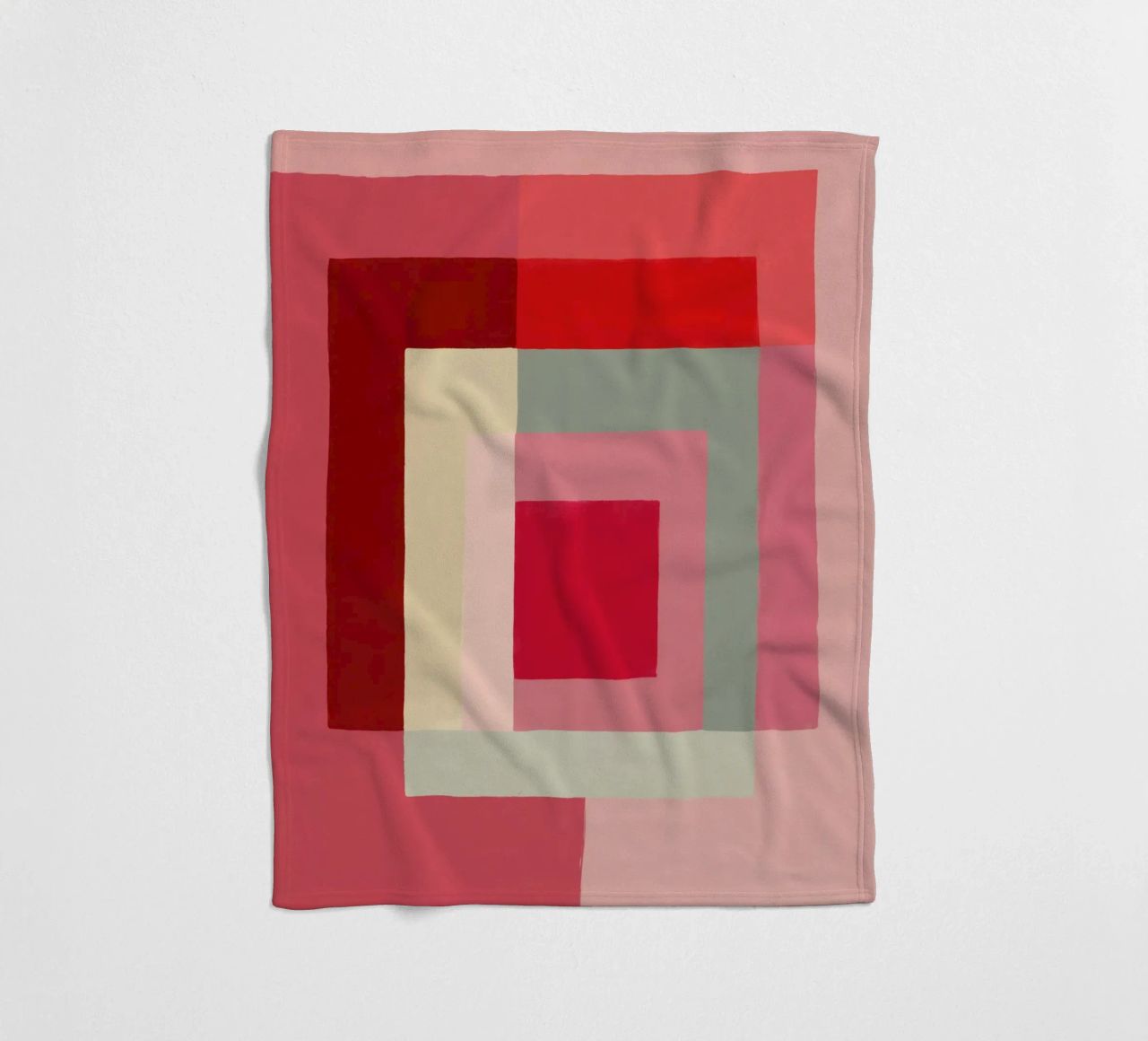 Ode al rettangolo | Pittura astratta coperta in pile da Autofocus