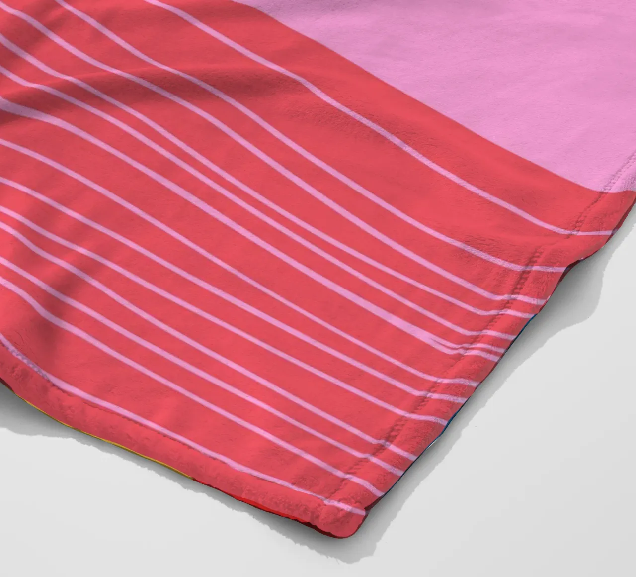 Cieli rossi coperta in pile da Kim Hubball Studio