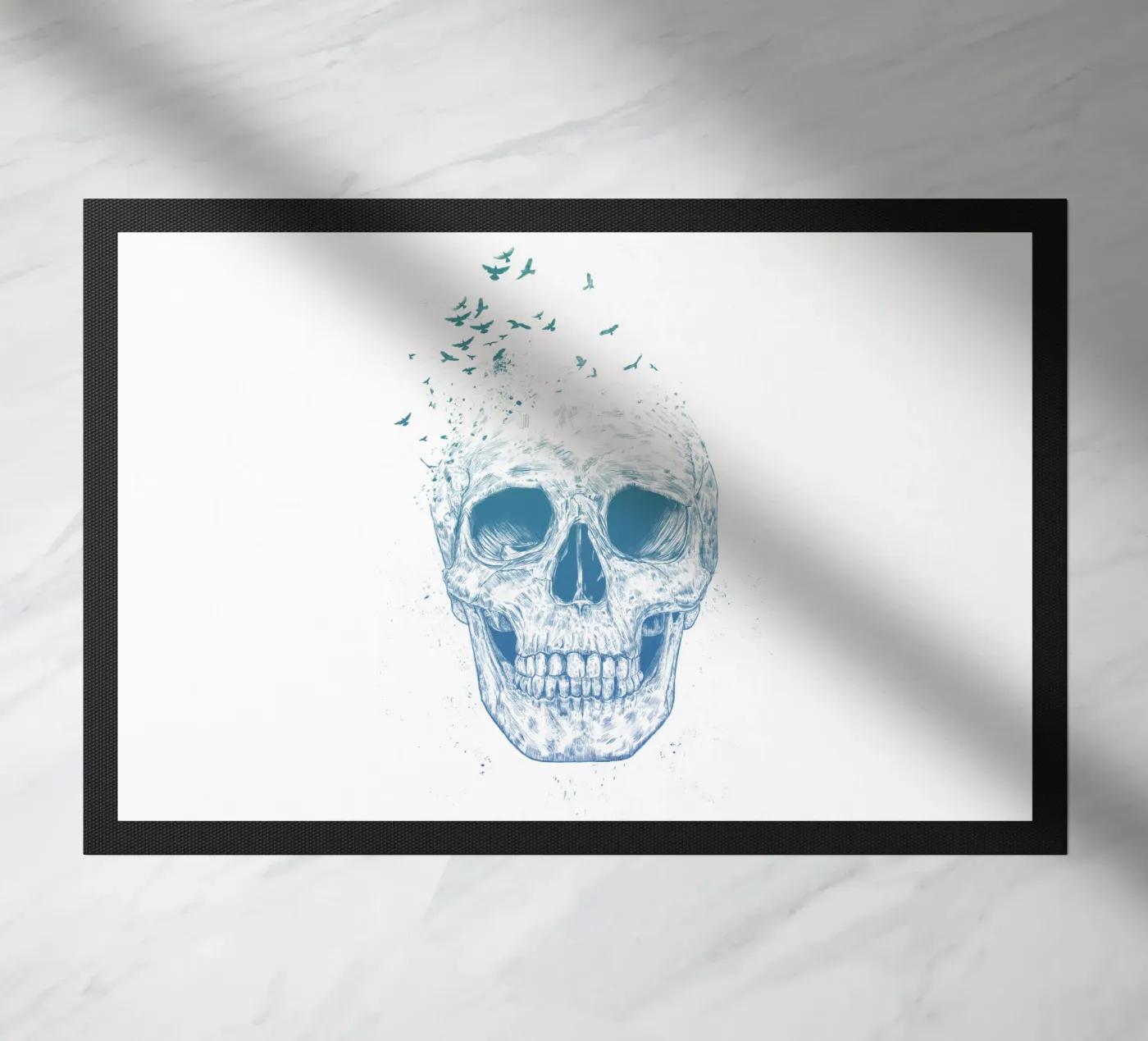 Let Them Fly doormat by Balazs Solti