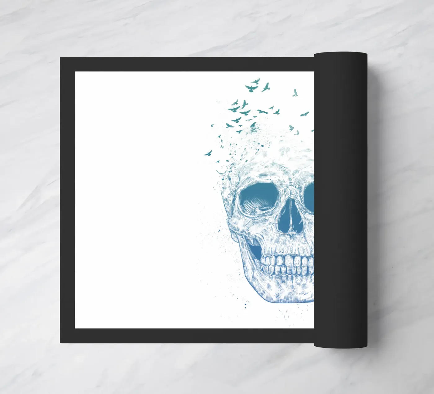 Let Them Fly doormat by Balazs Solti