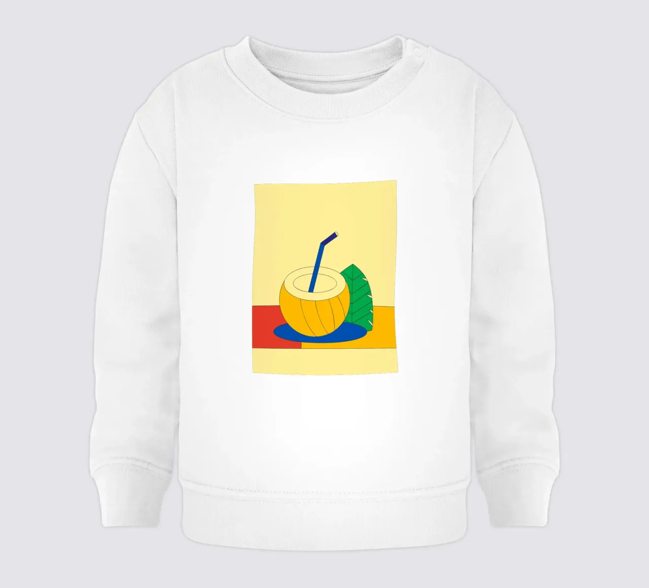 Bevanda all'acqua di cocco felpa neonato da OUR SHOP