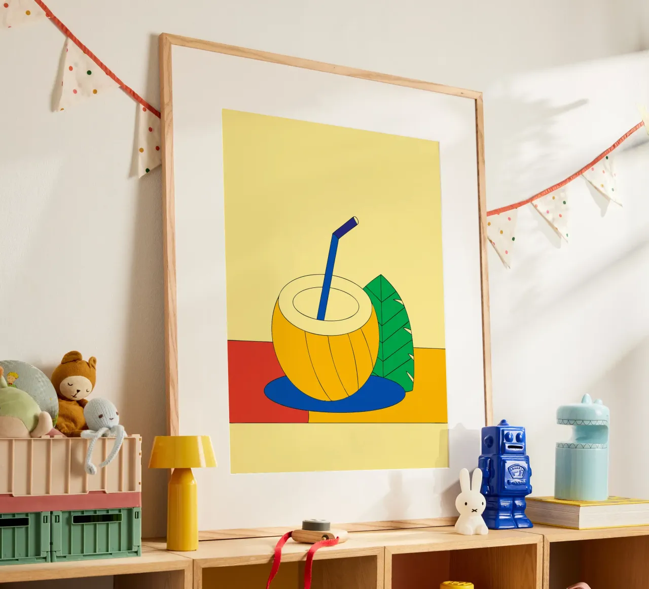 Kokosnuss-Wasser-Getränk Hahnemühle von OUR SHOP