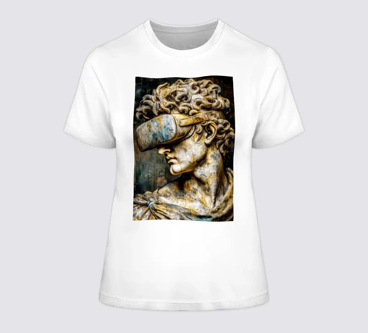 Classicismo Visione David Reloaded t-shirt da donna da Justyna Jaszke JBJart
