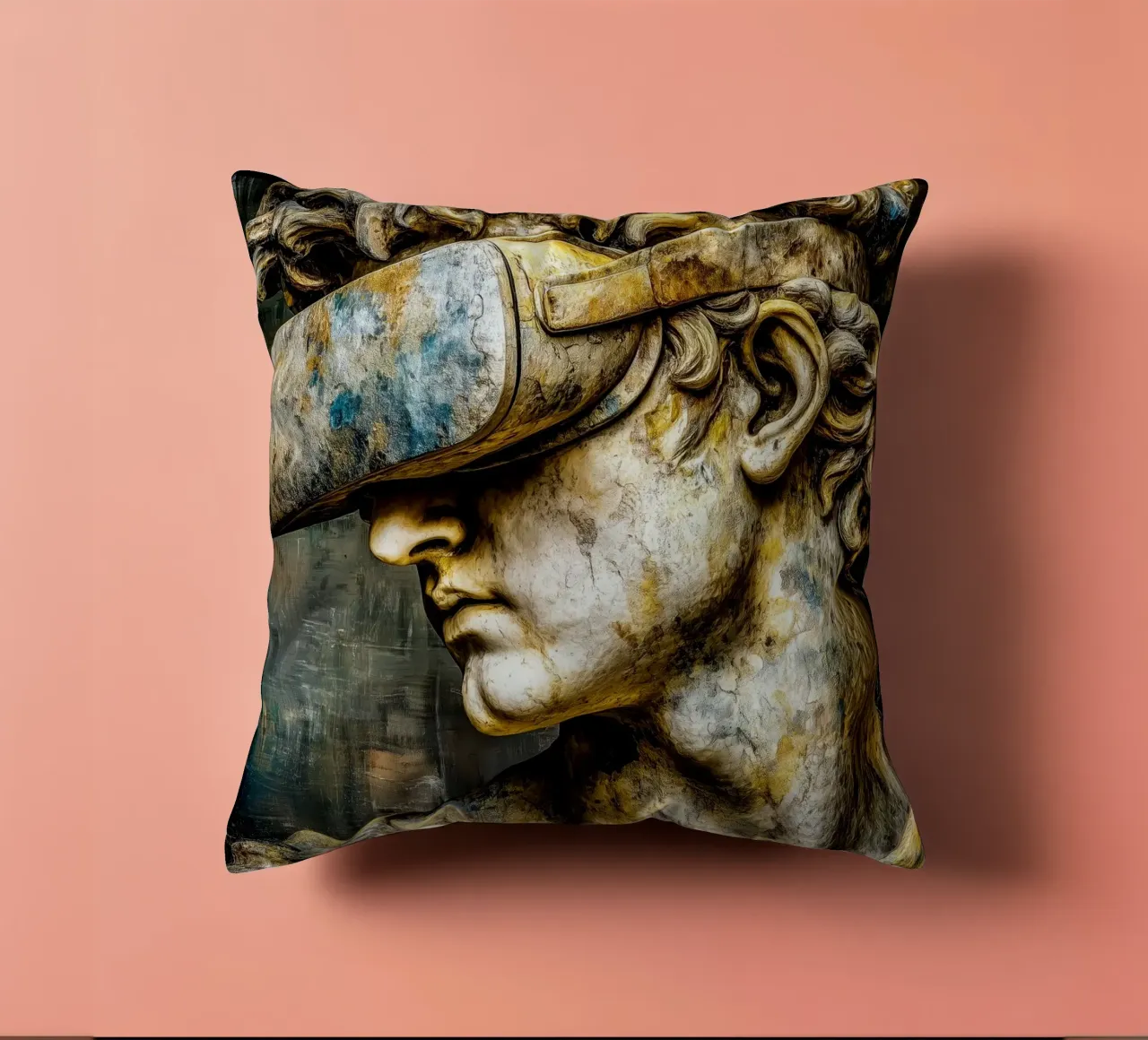 Classicismo Visione David Reloaded cuscino da Justyna Jaszke JBJart