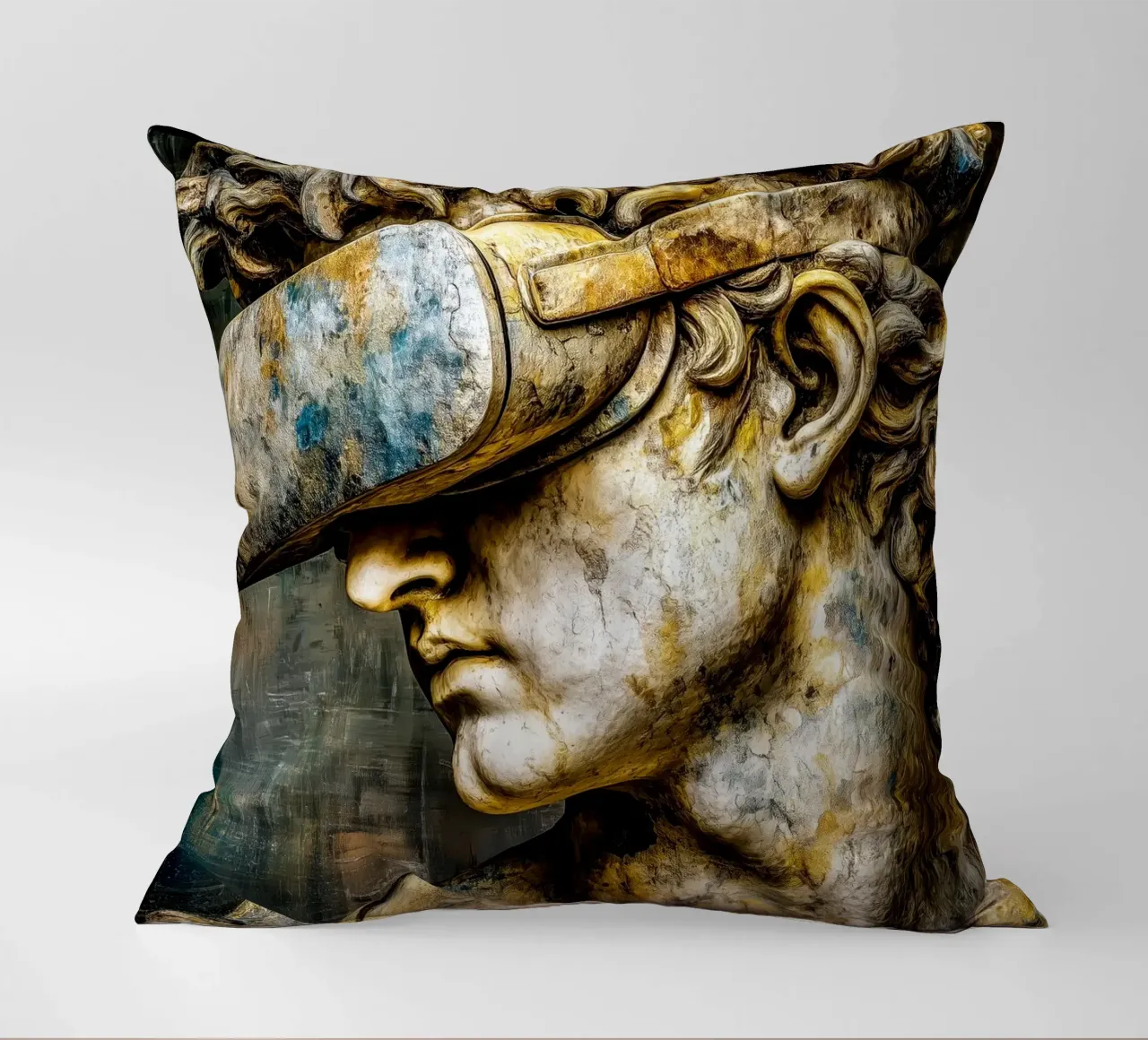 Classicismo Visione David Reloaded cuscino da Justyna Jaszke JBJart