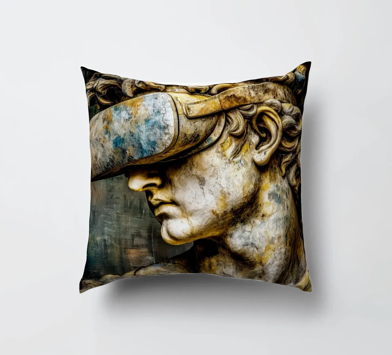 Classicismo Visione David Reloaded cuscino da Justyna Jaszke JBJart