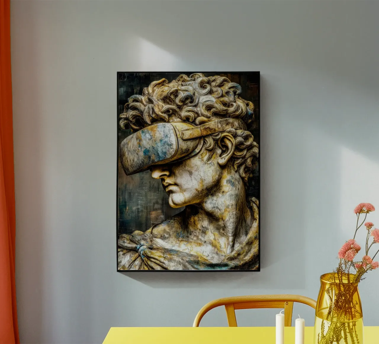 Classicismo Visione David Reloaded plexiglass da Justyna Jaszke JBJart