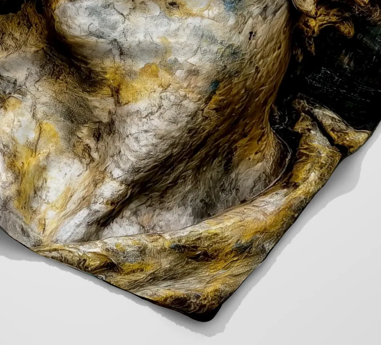 Classicismo Visione David Reloaded coperta in pile da Justyna Jaszke JBJart