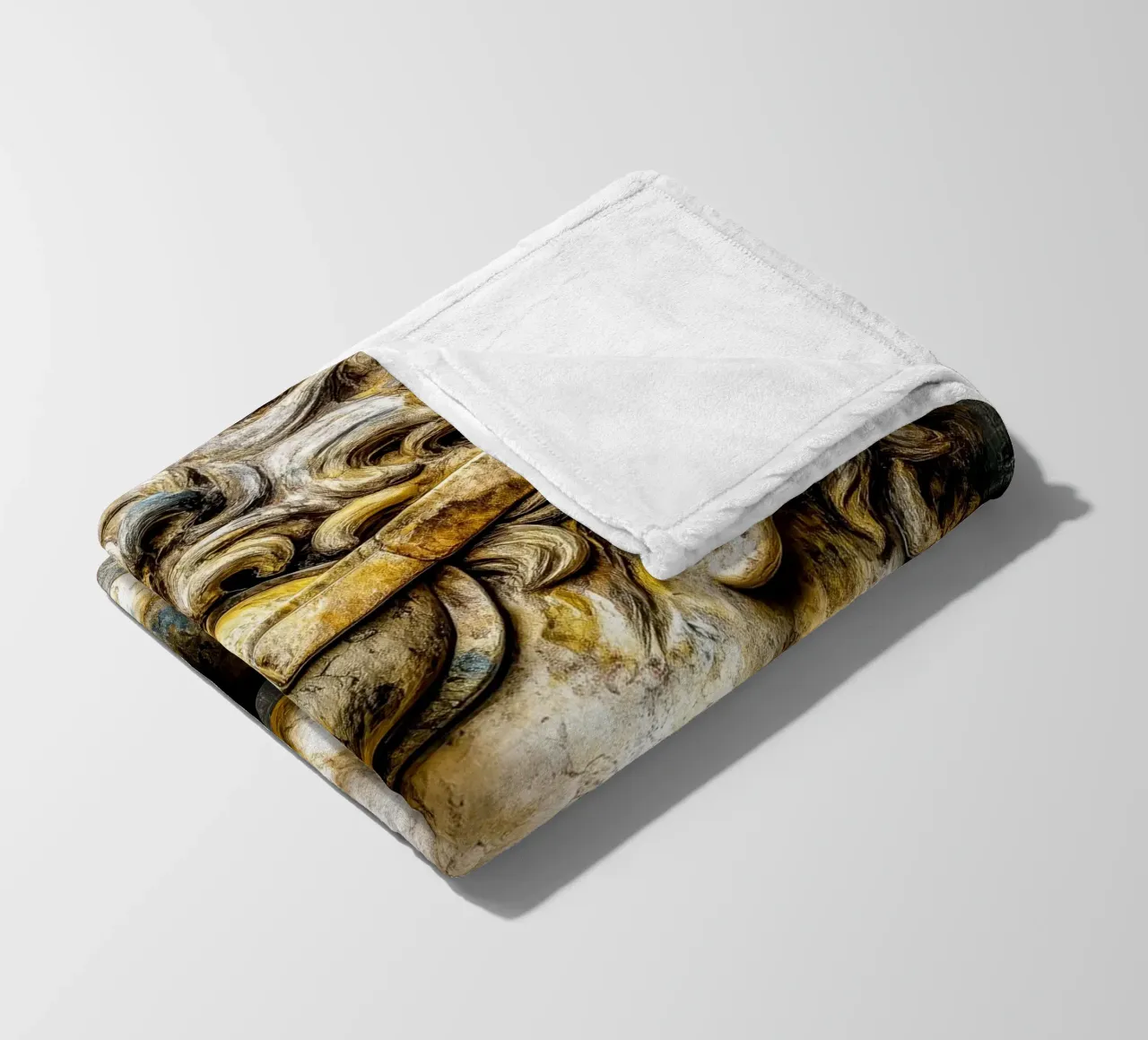 Classicismo Visione David Reloaded coperta in pile da Justyna Jaszke JBJart