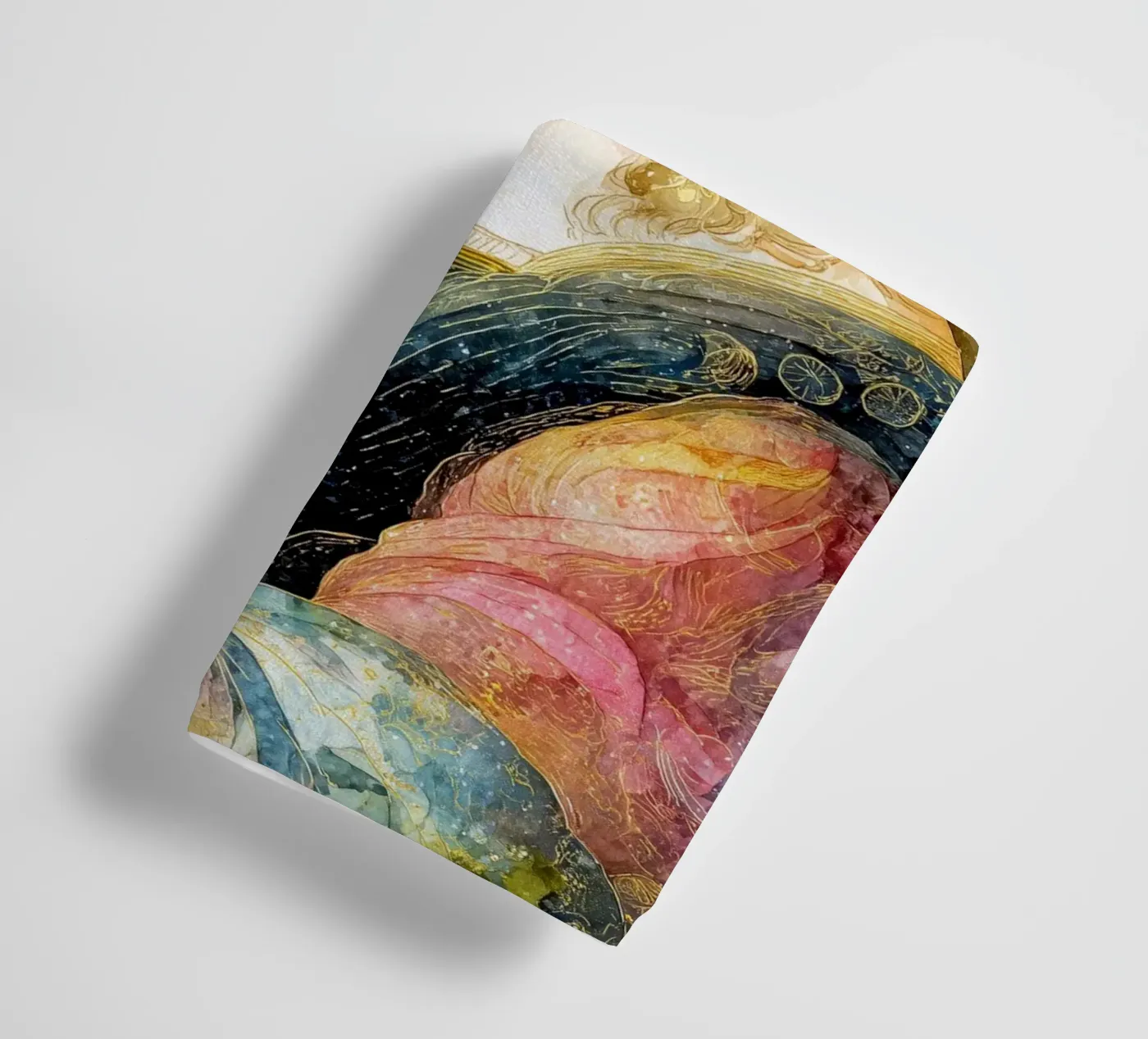 Bubble tea towel by Justyna Jaszke JBJart