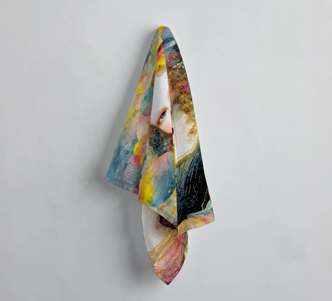 Bubble tea towel by Justyna Jaszke JBJart