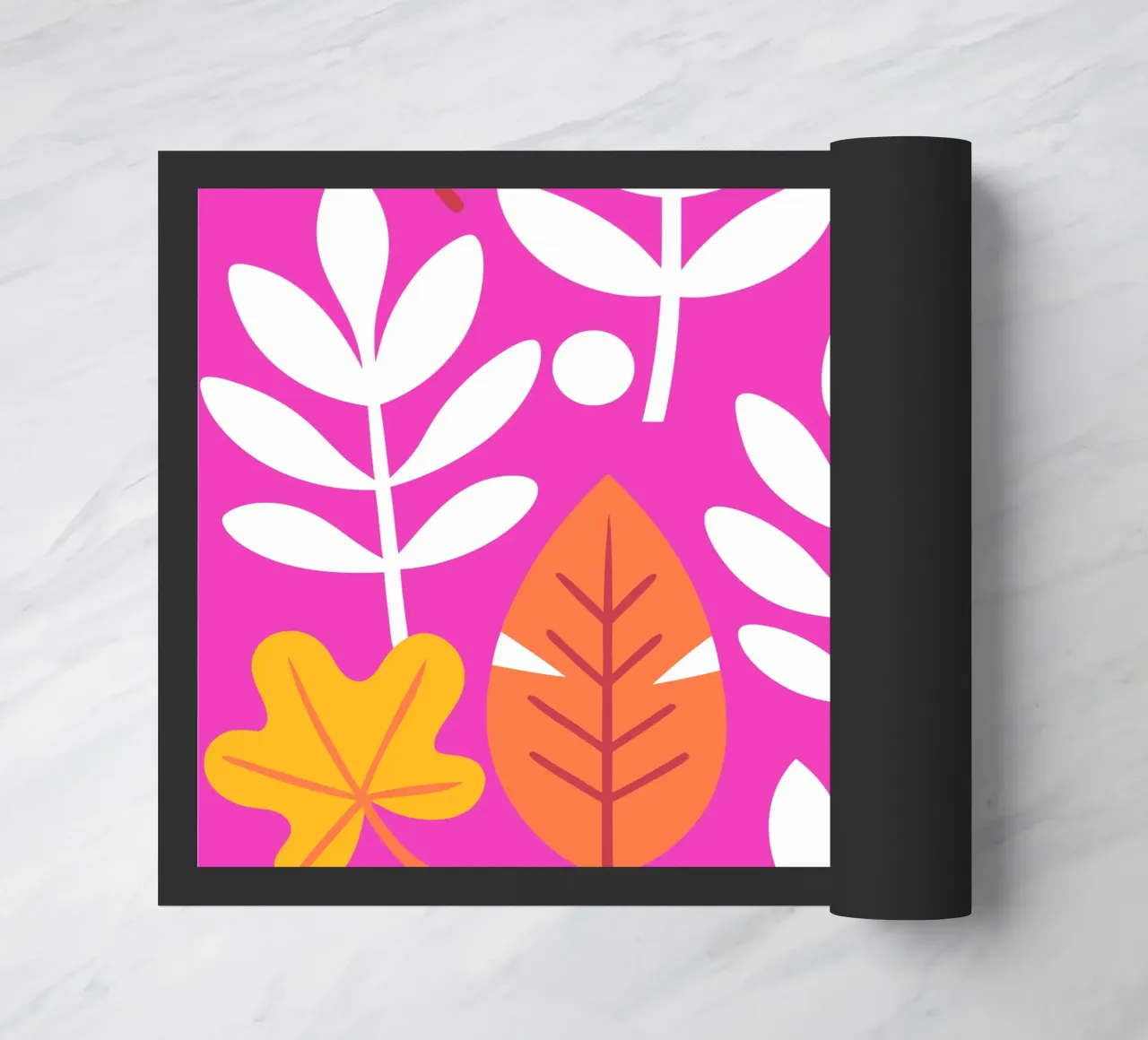 Leaf Pettern doormat by FLOWER PLACE SHOP