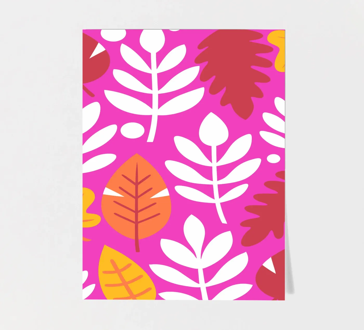 Leaf Pettern sticker sheet by FLOWER PLACE SHOP