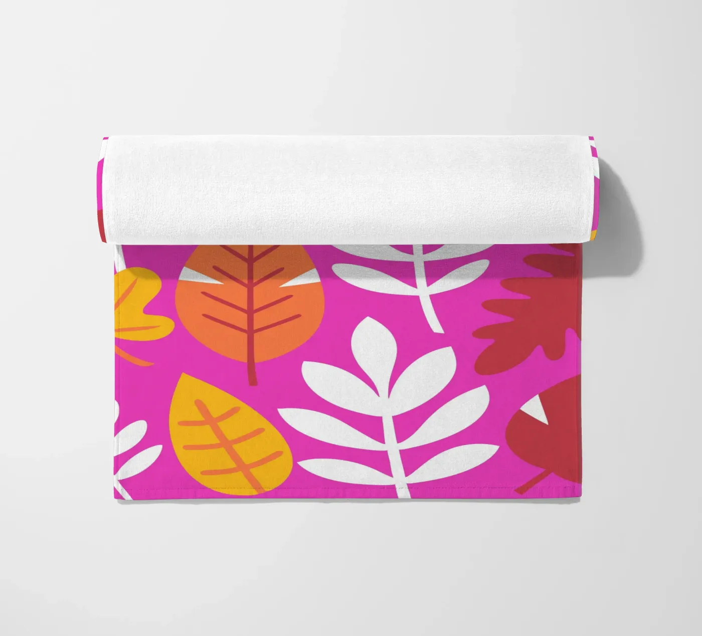 Leaf Pettern telo mare da FLOWER PLACE SHOP