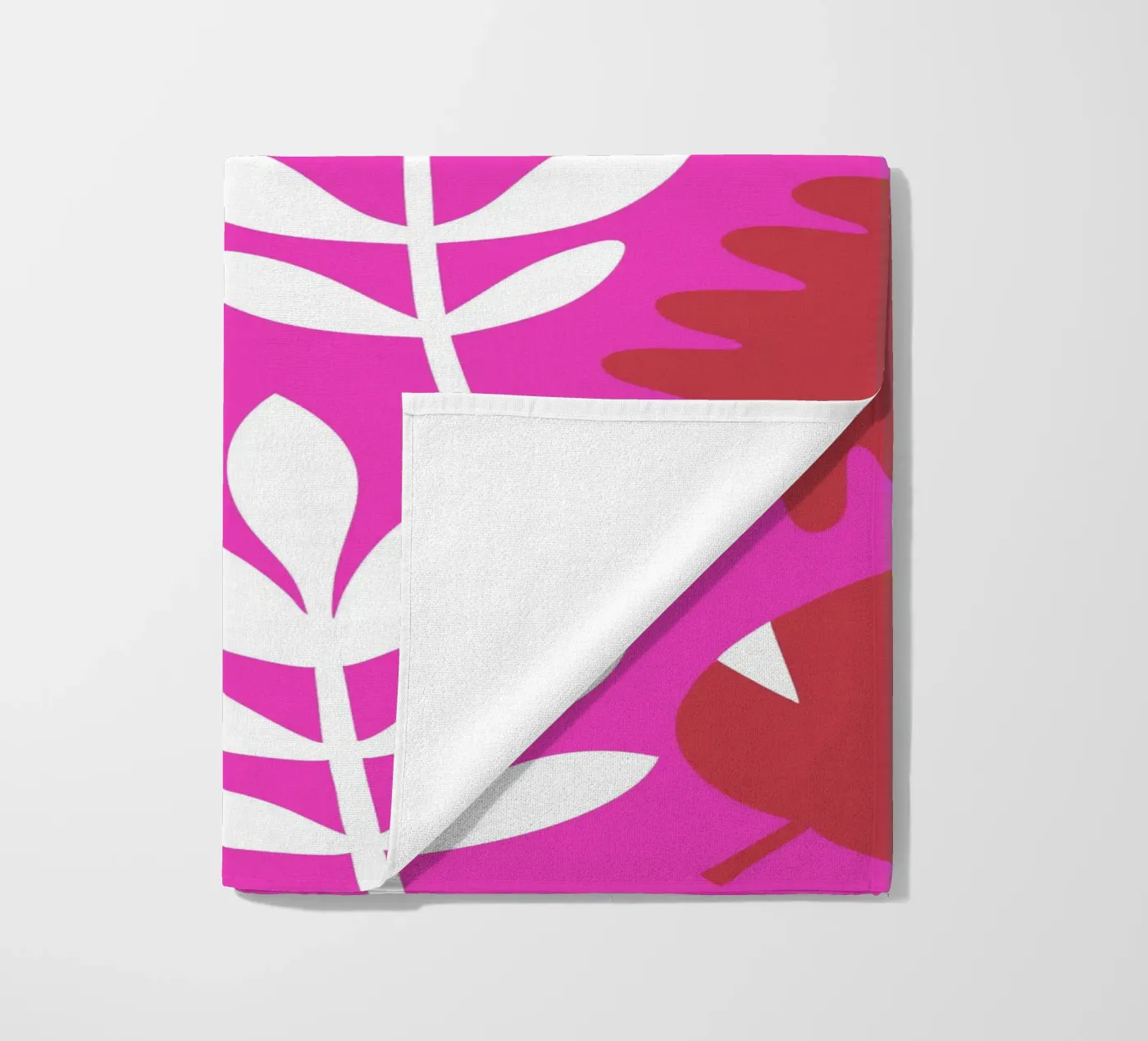 Leaf Pettern telo mare da FLOWER PLACE SHOP